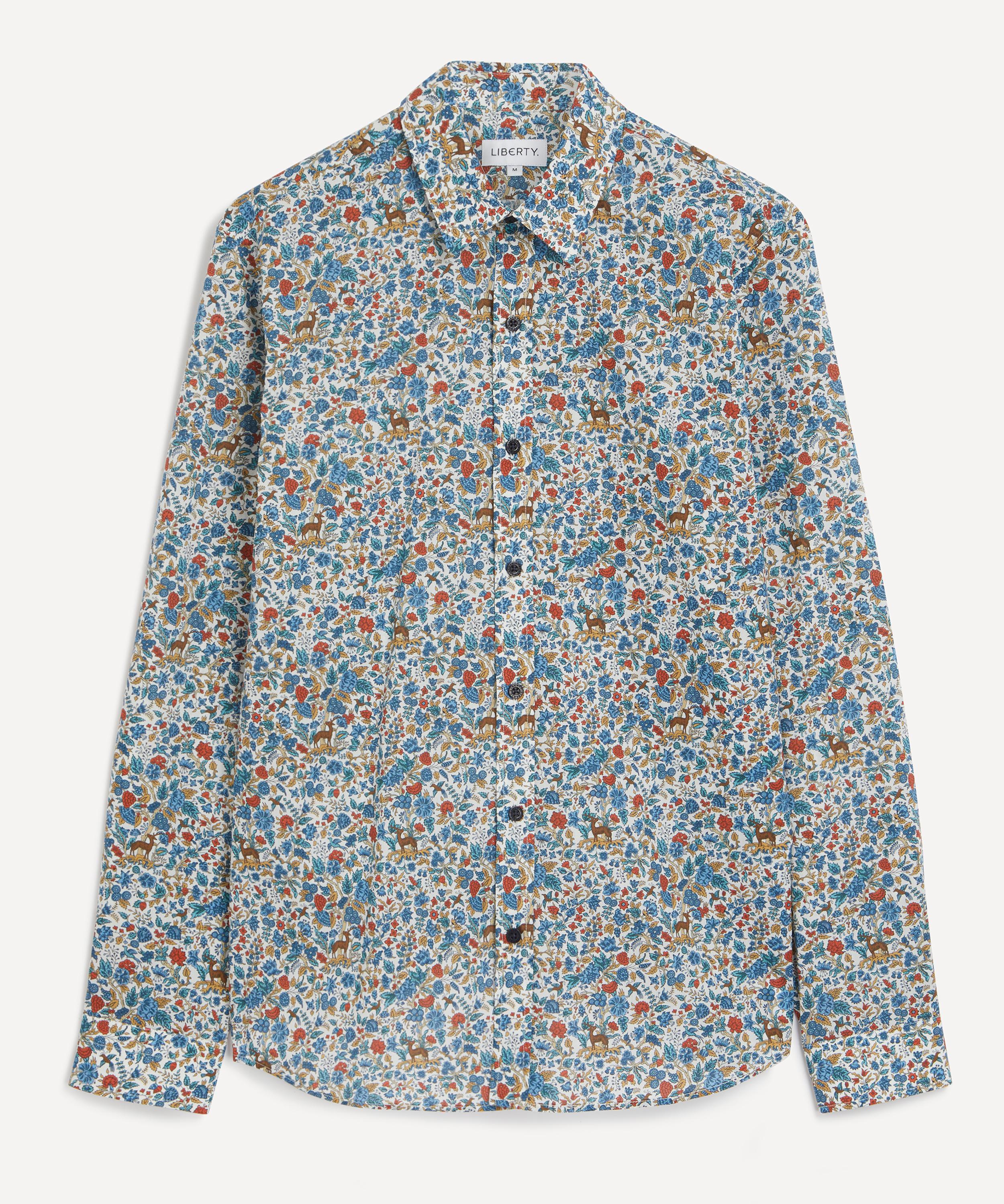 Liberty - Classic Fit Tana Lawn™ Cotton Shirt in Salter’s Forest