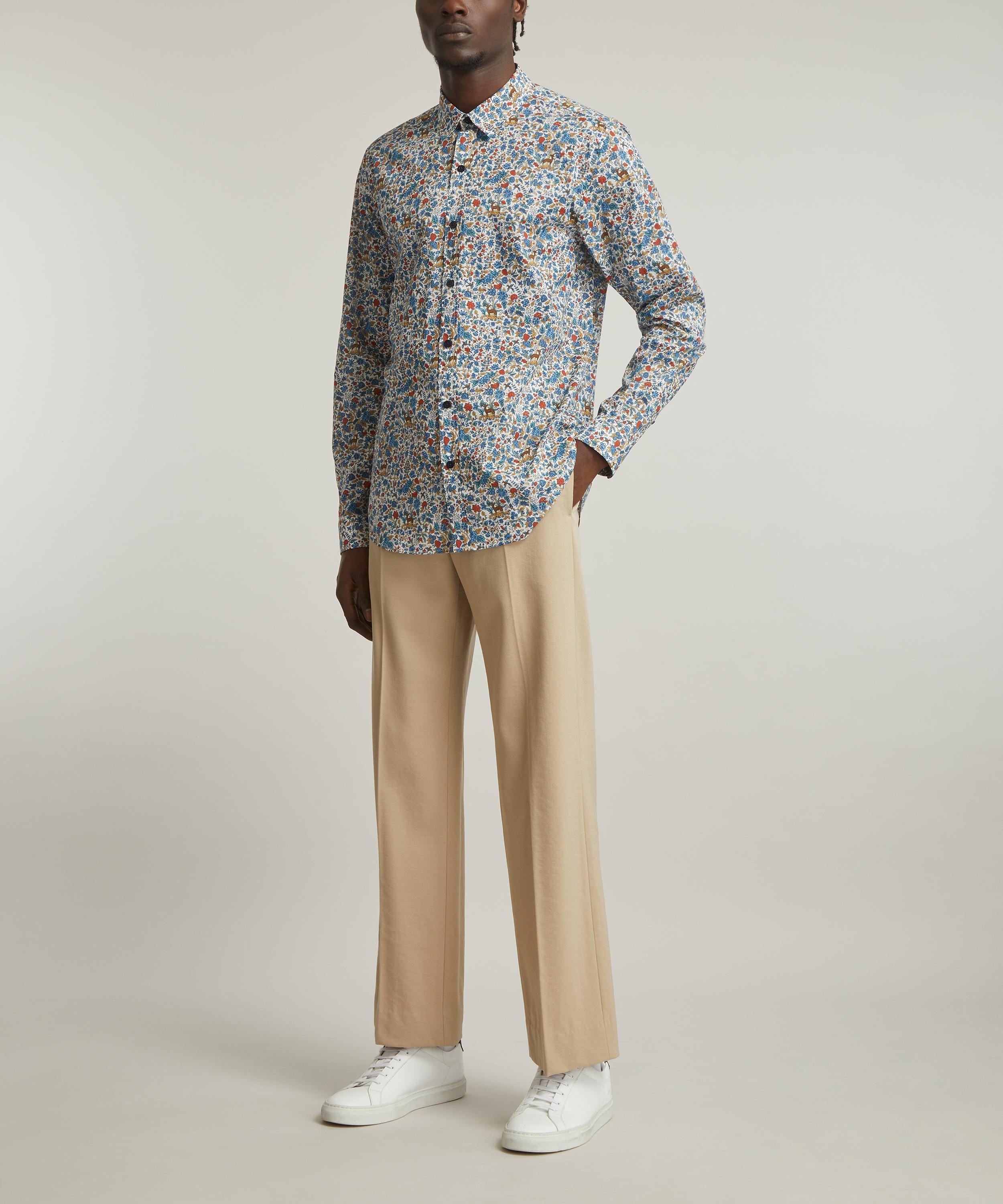 Liberty - Classic Fit Tana Lawn™ Cotton Shirt in Salter’s Forest image number 1