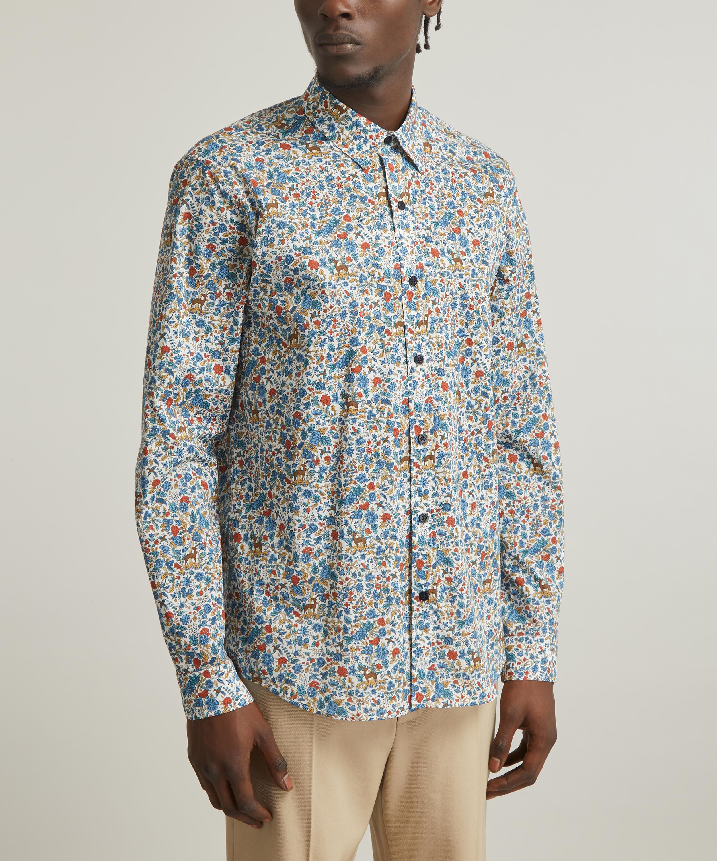 Liberty - Classic Fit Tana Lawn™ Cotton Shirt in Salter’s Forest image number 2