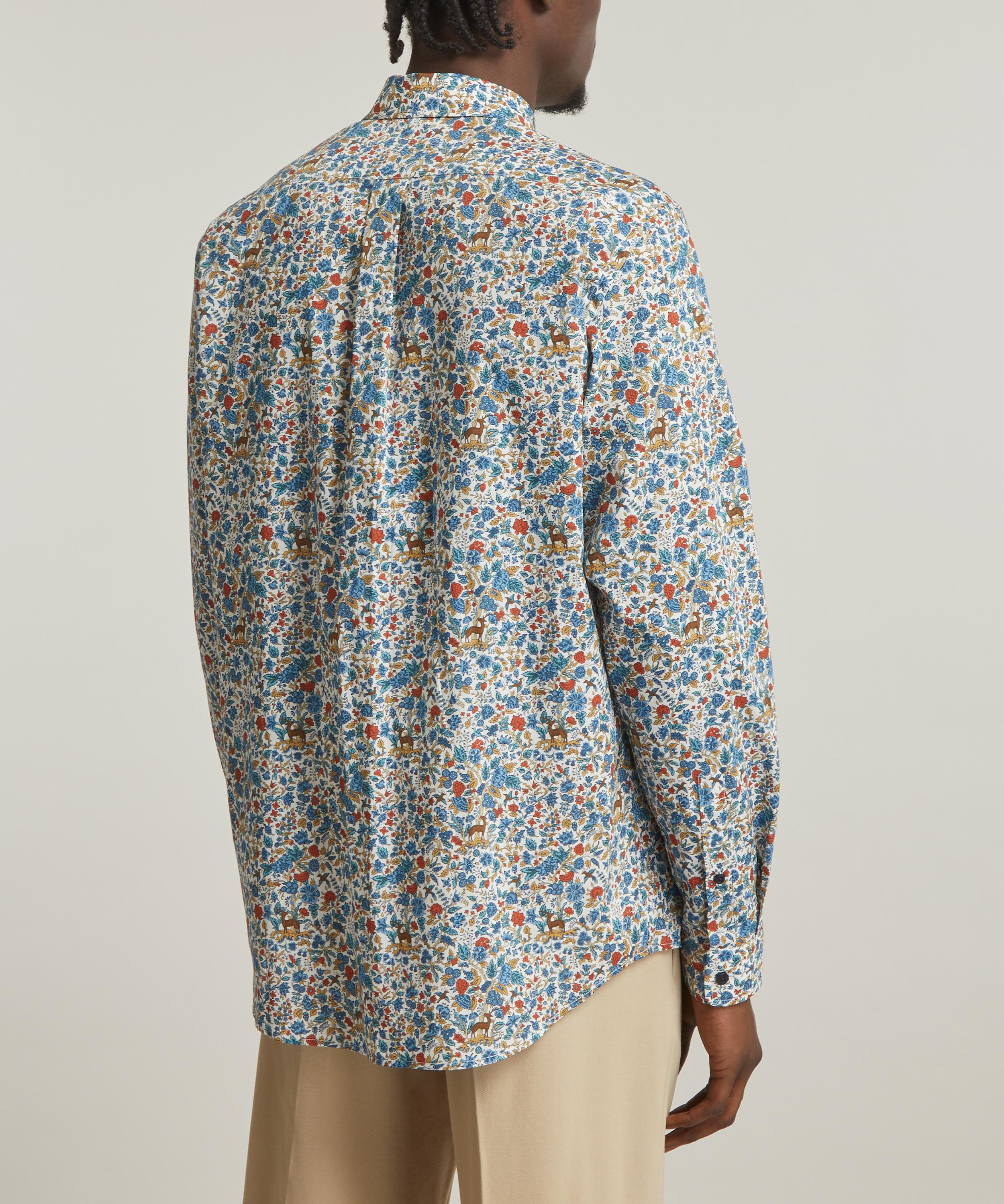 Liberty - Classic Fit Tana Lawn™ Cotton Shirt in Salter’s Forest image number 3