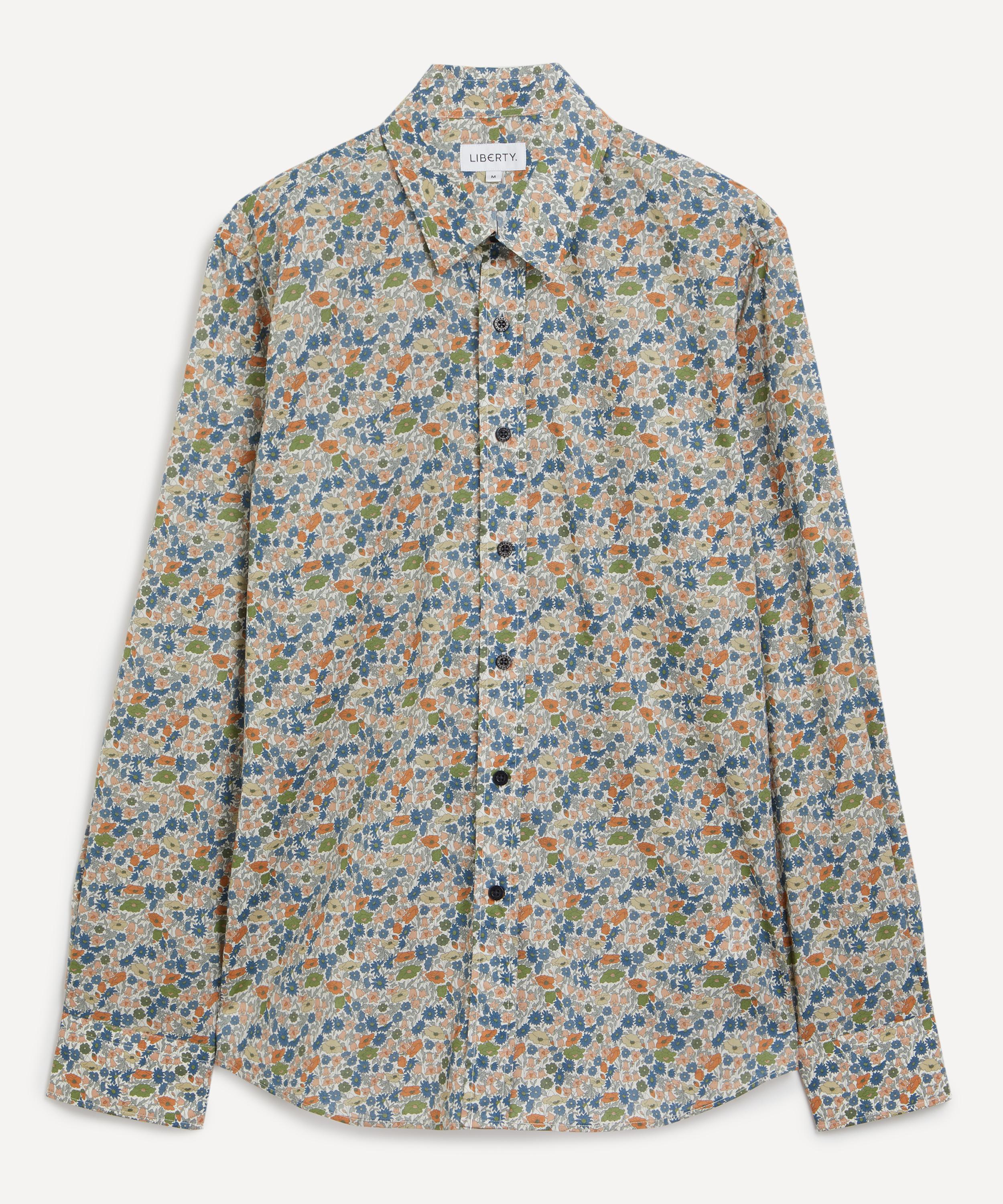Liberty - Classic Fit Tana Lawn™ Cotton Shirt in Poppy Forest