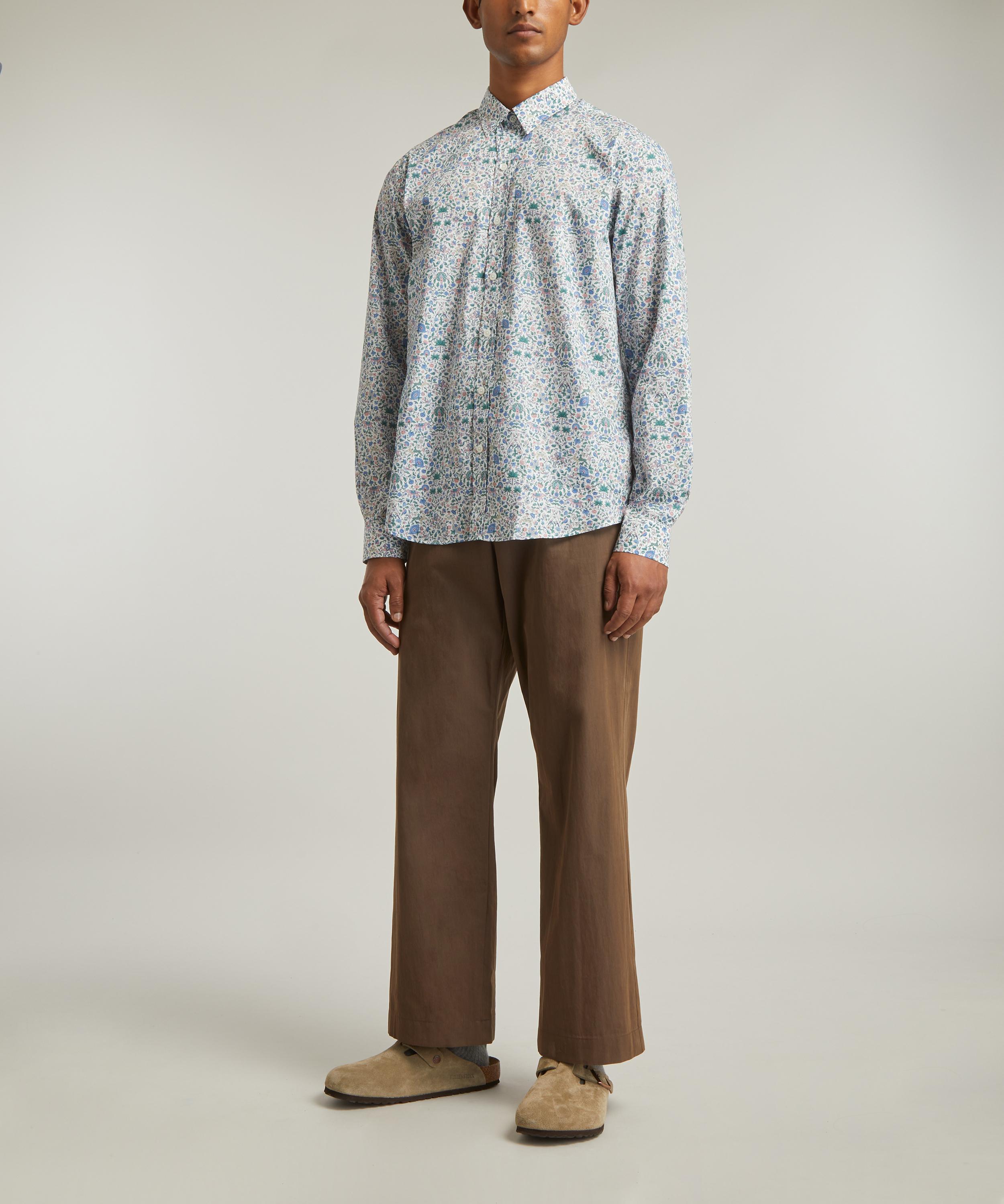 Liberty - Classic Fit Tana Lawn™ Cotton Shirt in Imran B image number 5