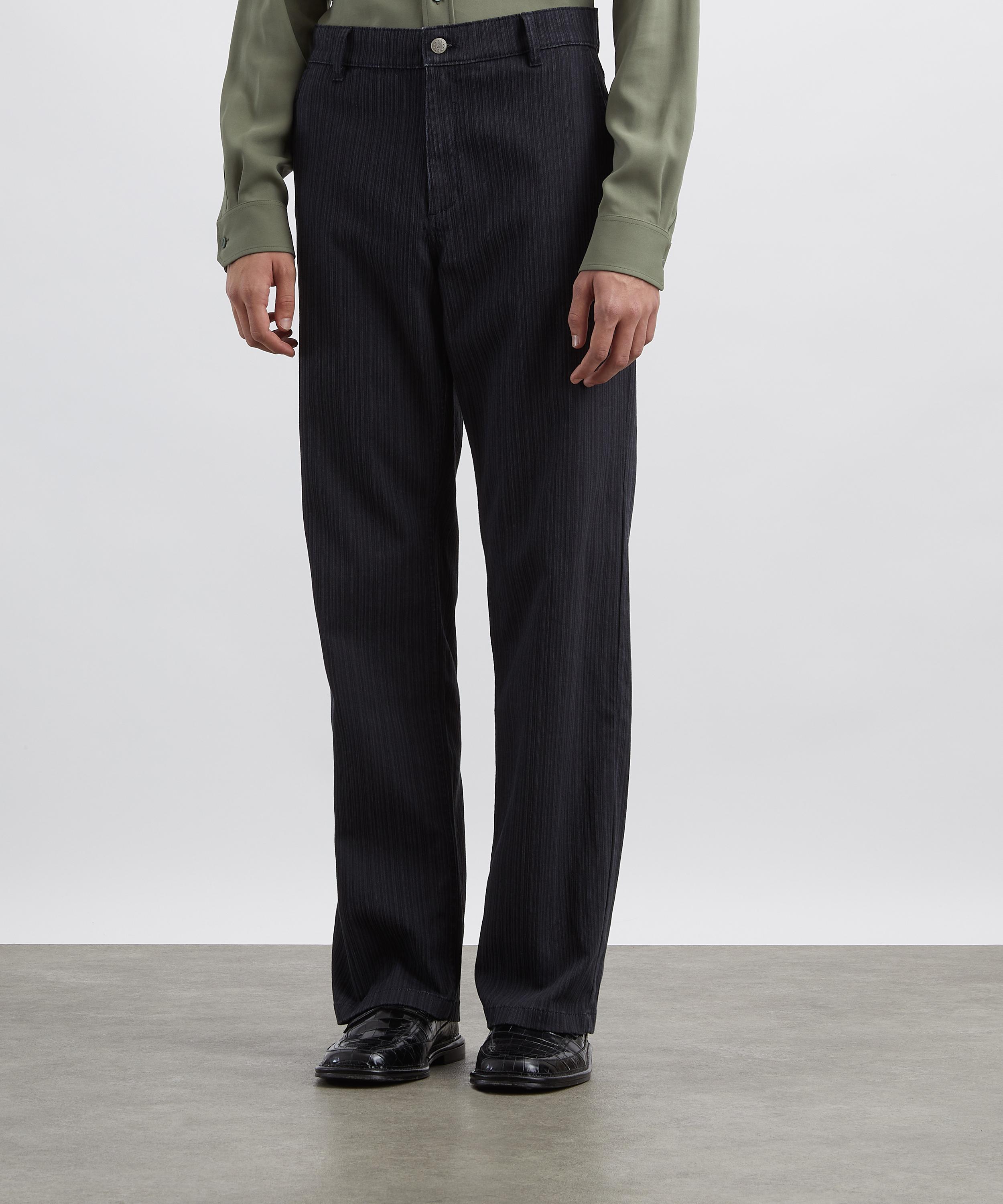 Paloma Wool - Ensu Striped Straight-Leg Jeans image number 2