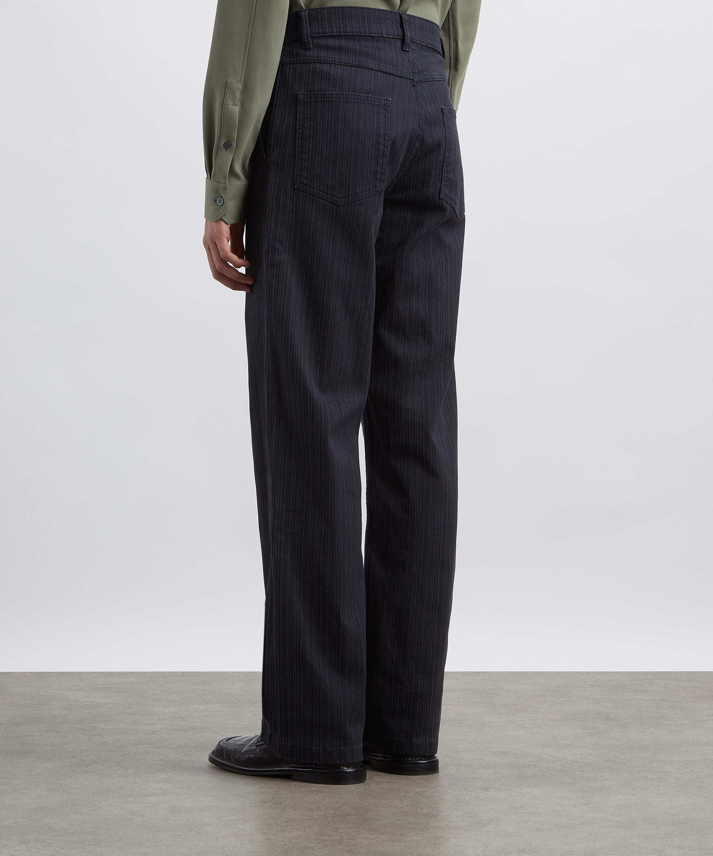 Paloma Wool - Ensu Striped Straight-Leg Jeans image number 3