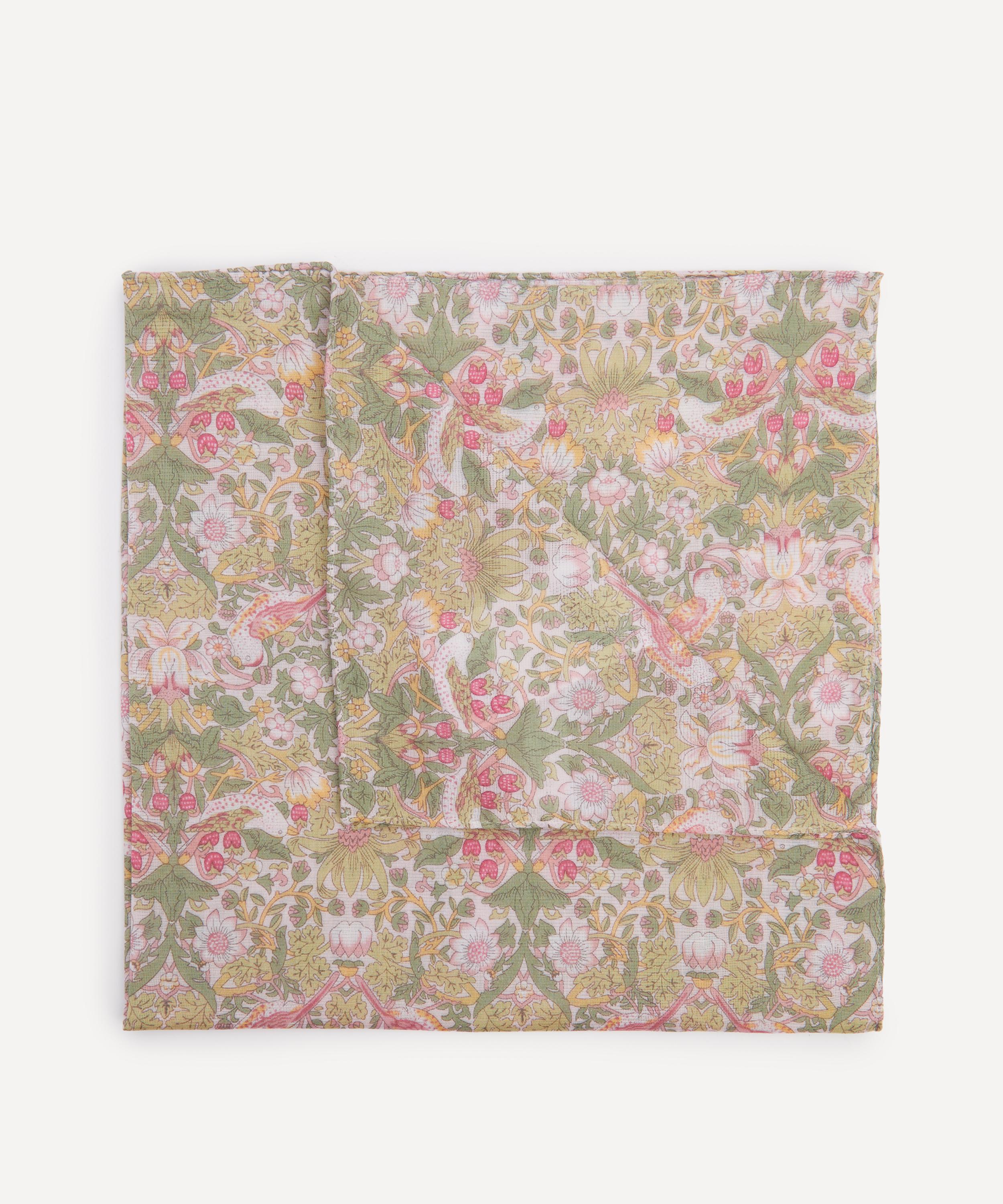 Liberty - Strawberry Thief Cotton Handkerchief