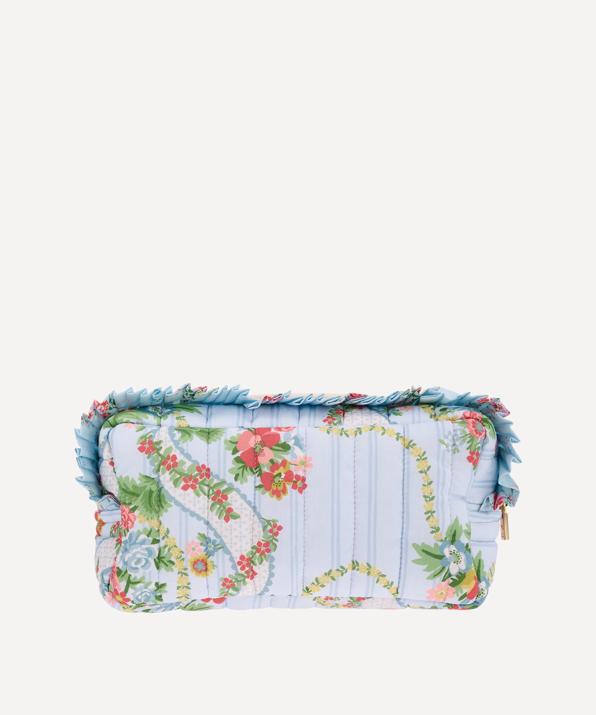 Bon Dep - Ribbon Cascade Tana Lawn&trade; Cotton Ruffled Pouch image number 2
