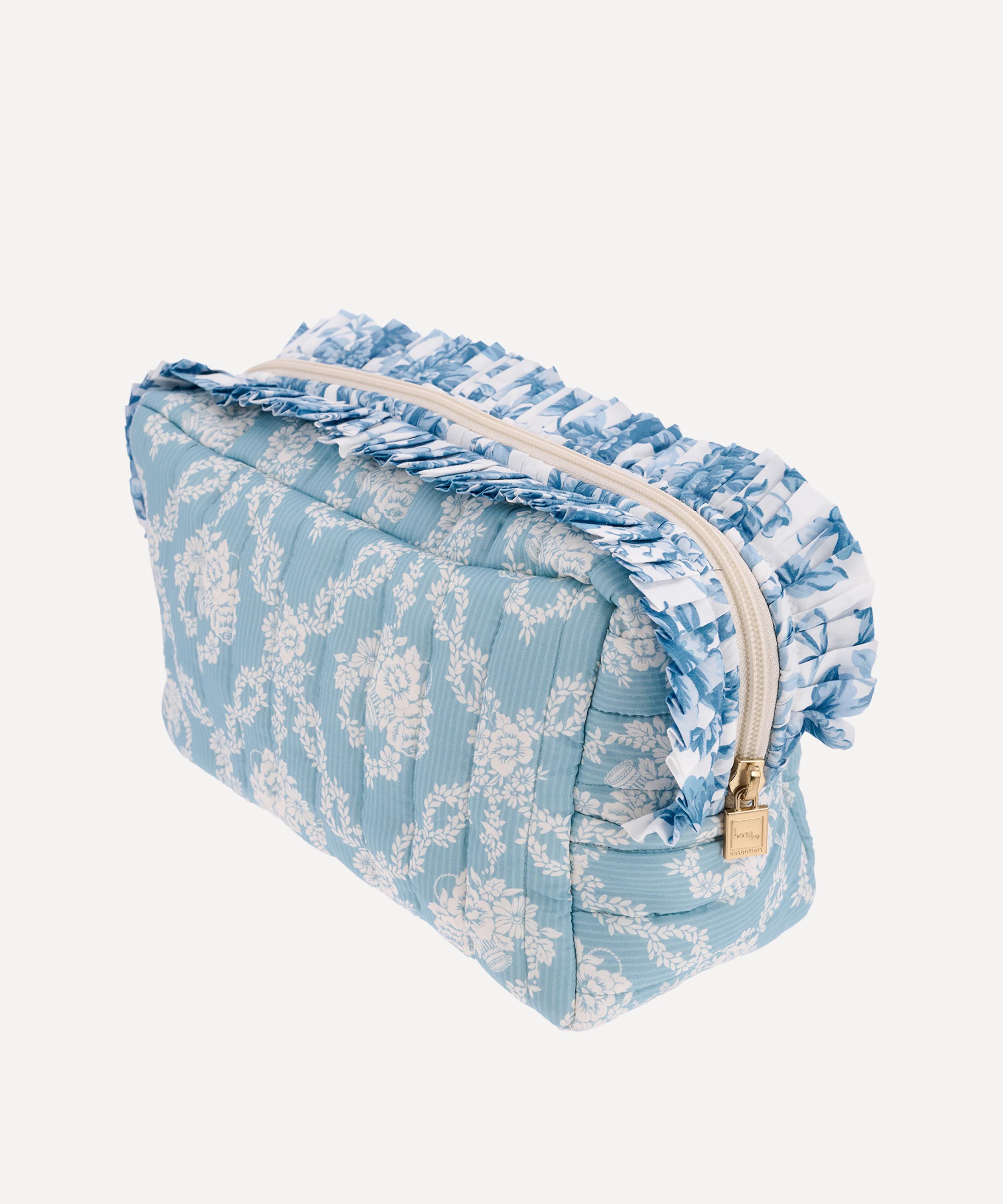 Bon Dep - Garland Hampers Tana Lawn&trade; Cotton Ruffled Square Pouch