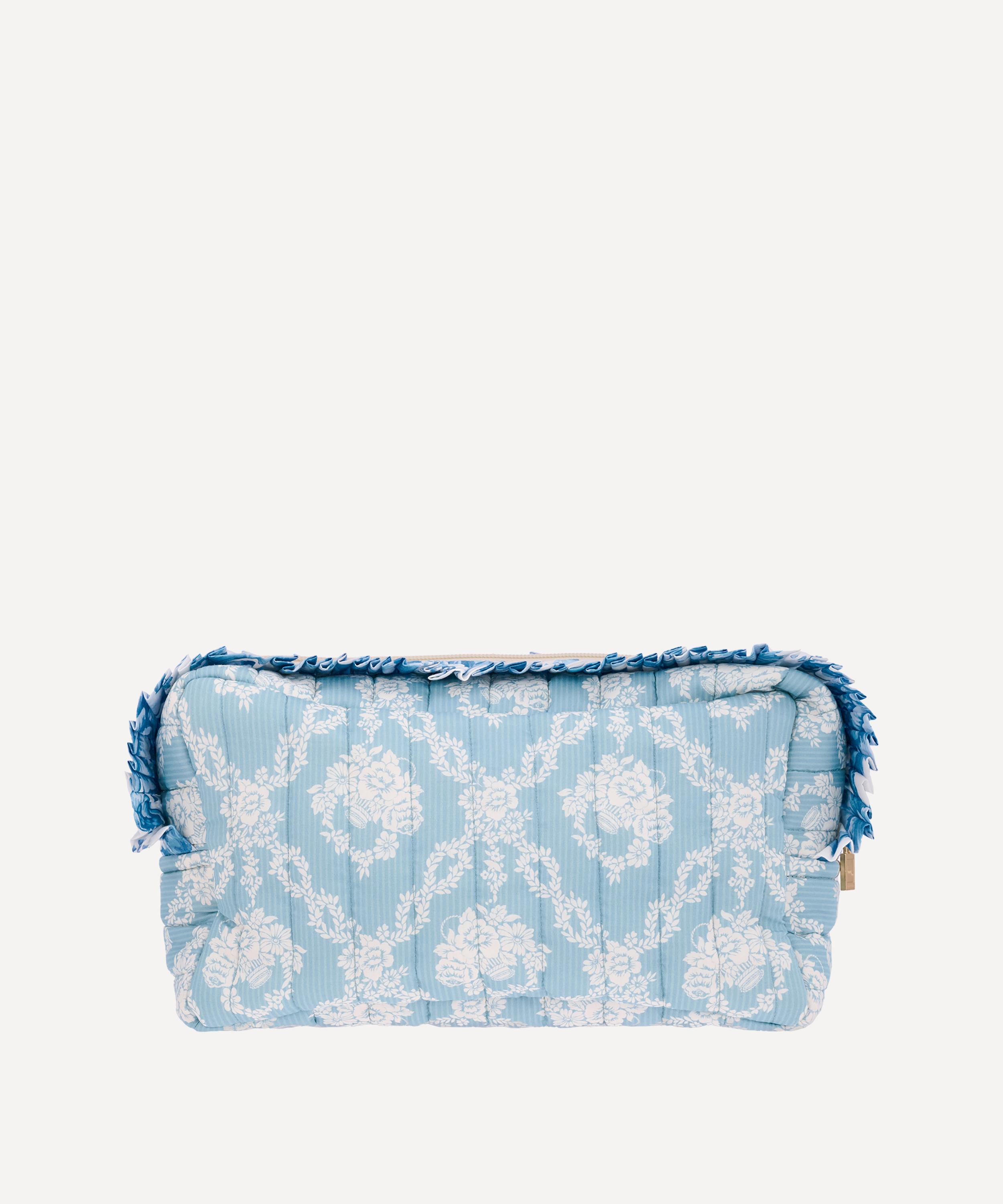 Bon Dep - Garland Hampers Tana Lawn&trade; Cotton Ruffled Square Pouch image number 3