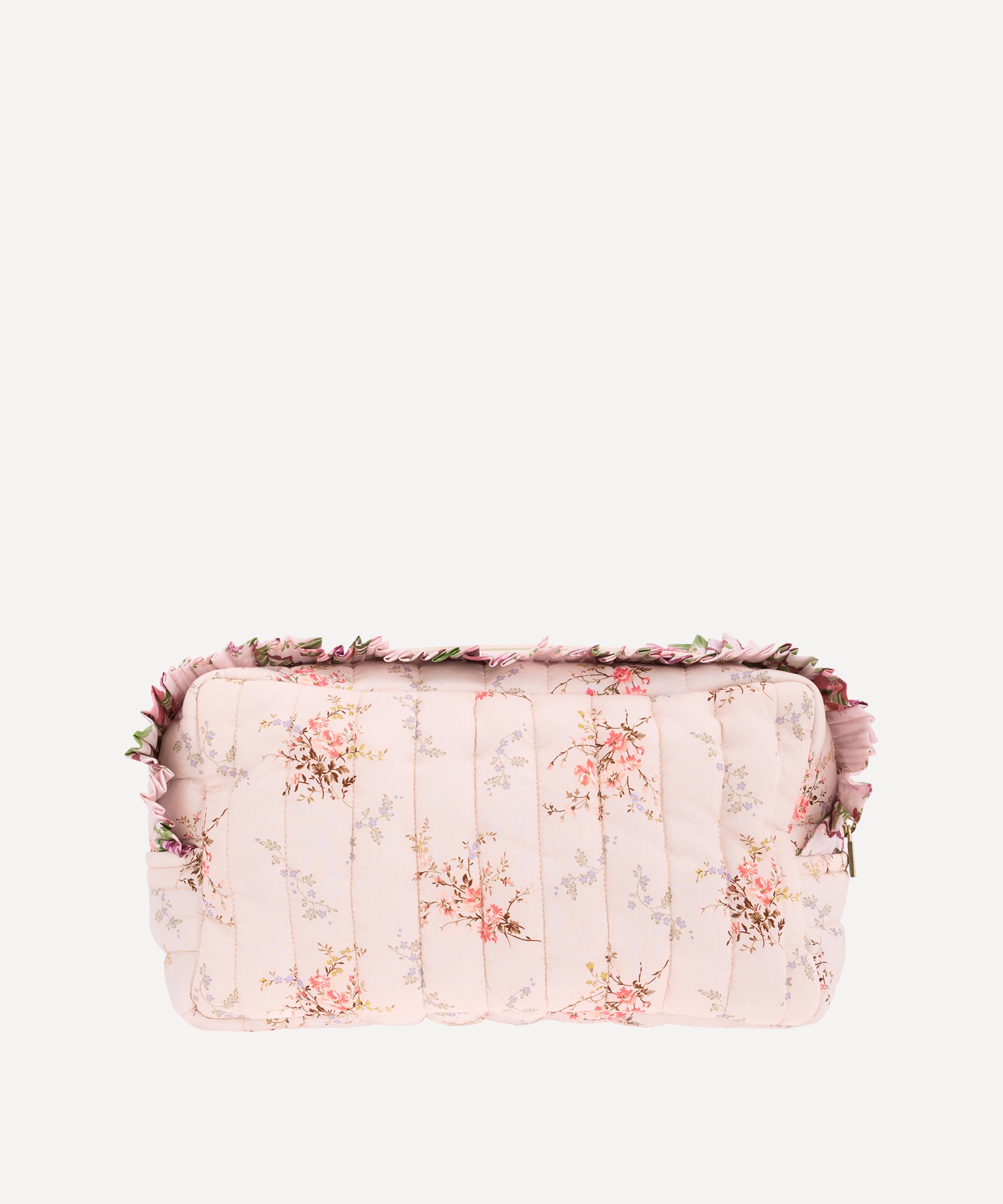 Bon Dep - x Bridgerton Garden Blooms Tana Lawn&trade; Cotton Ruffled Square Pouch image number 2