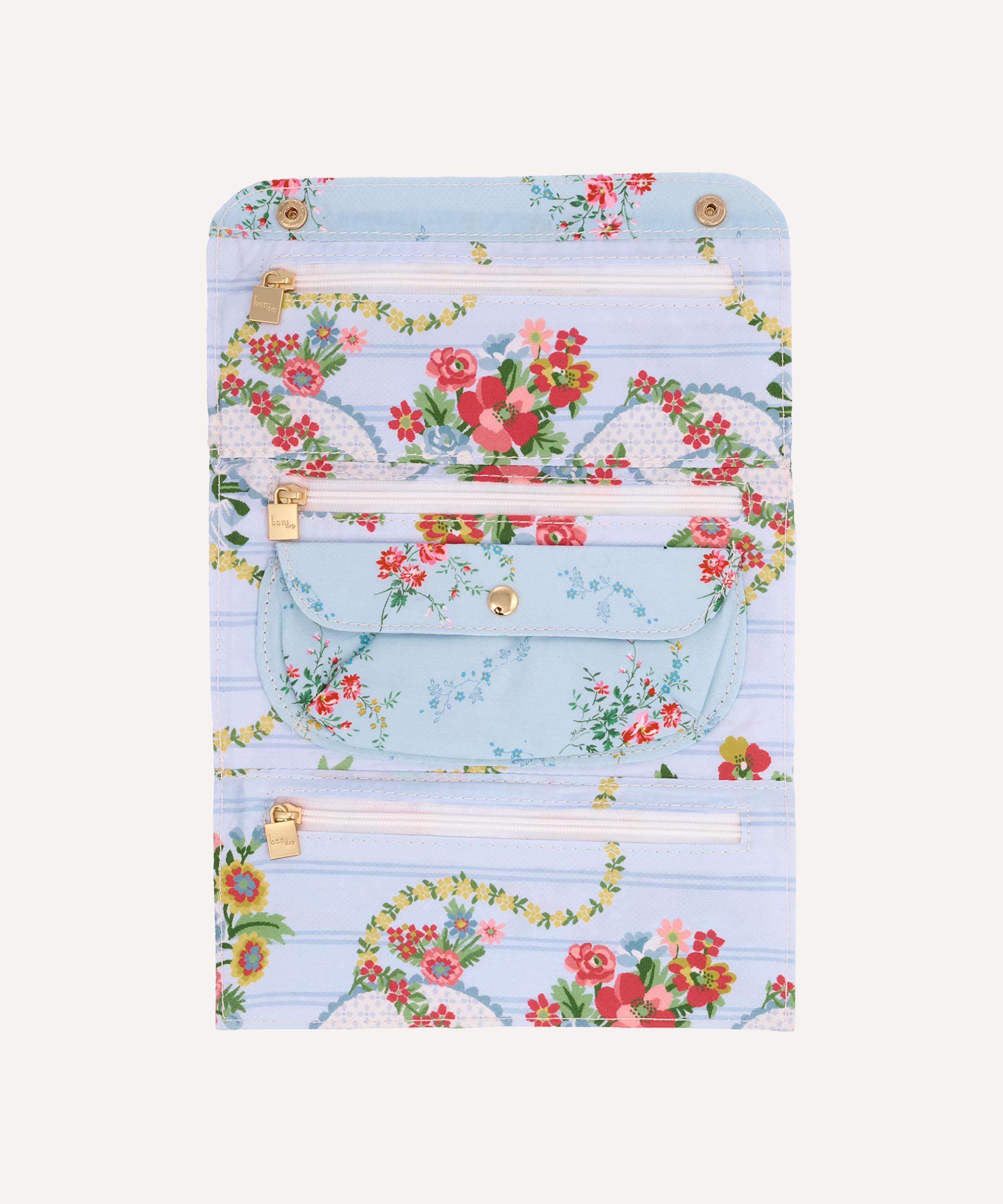 Bon Dep - Ribbon Cascade Tana Lawn&trade; Cotton Jewellery Roll