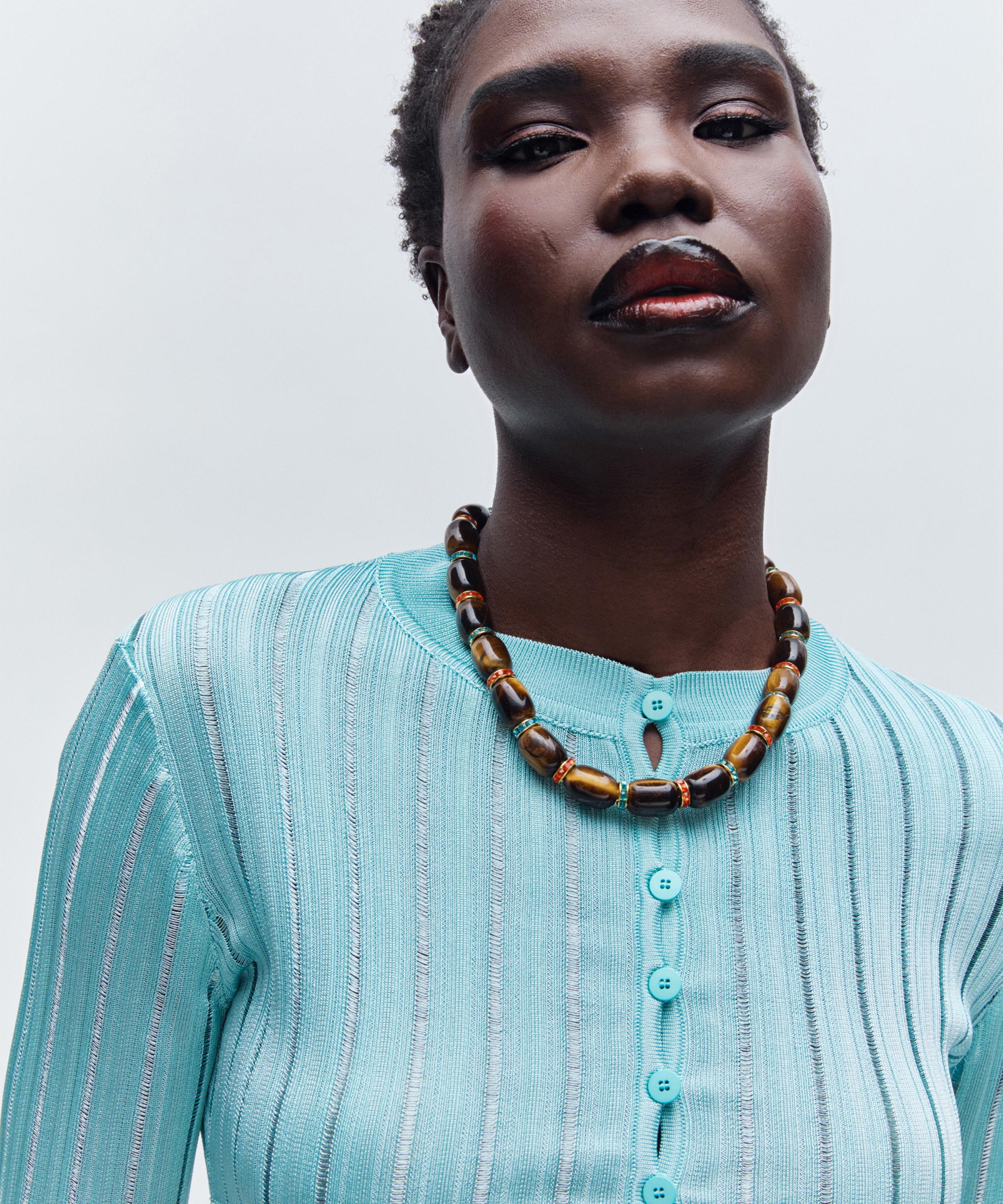 Julietta - Donna Tiger Eye Necklace image number 1