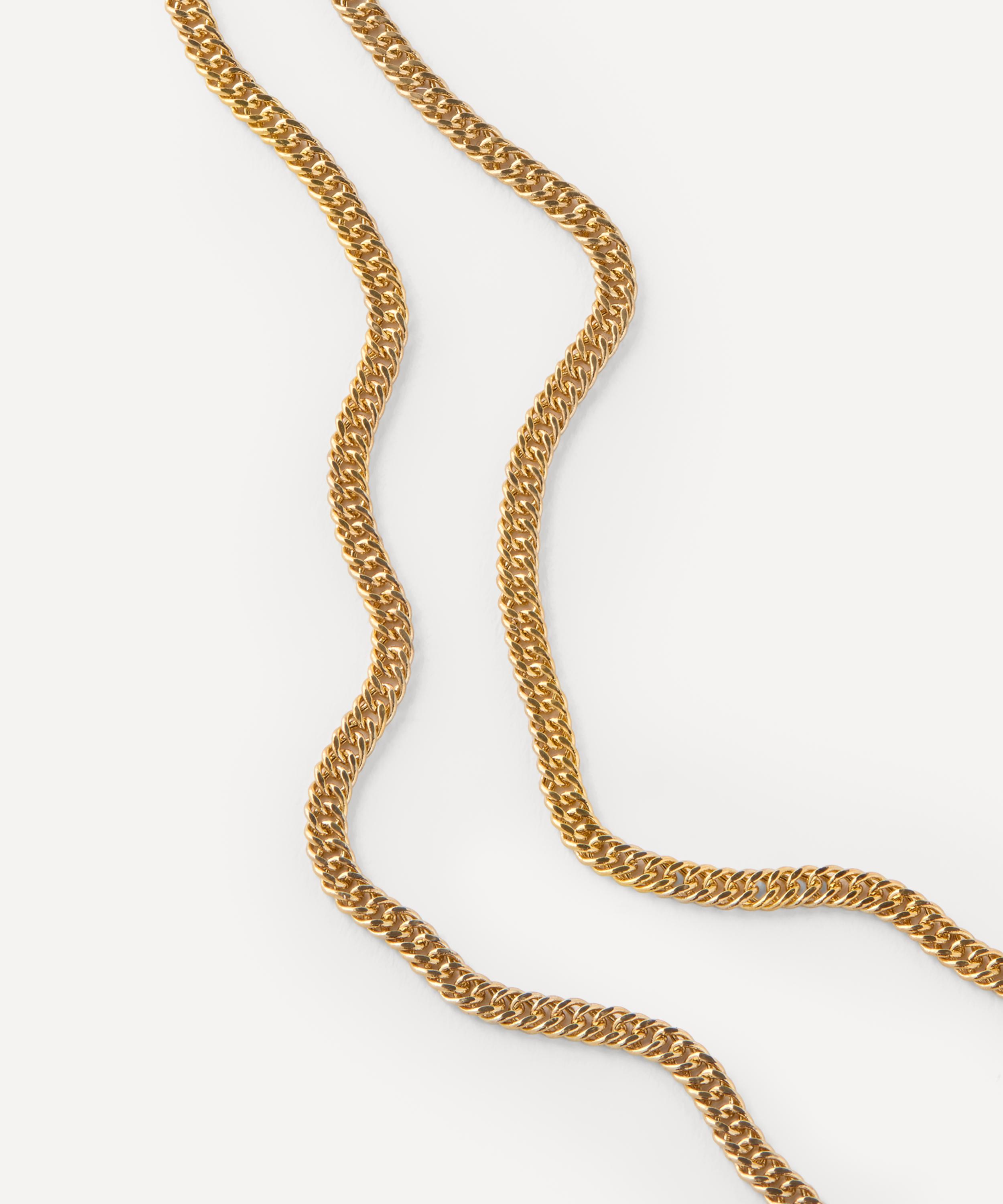 Andrea Fohrman - 14ct Gold Cuban Small Chain Necklace image number 1