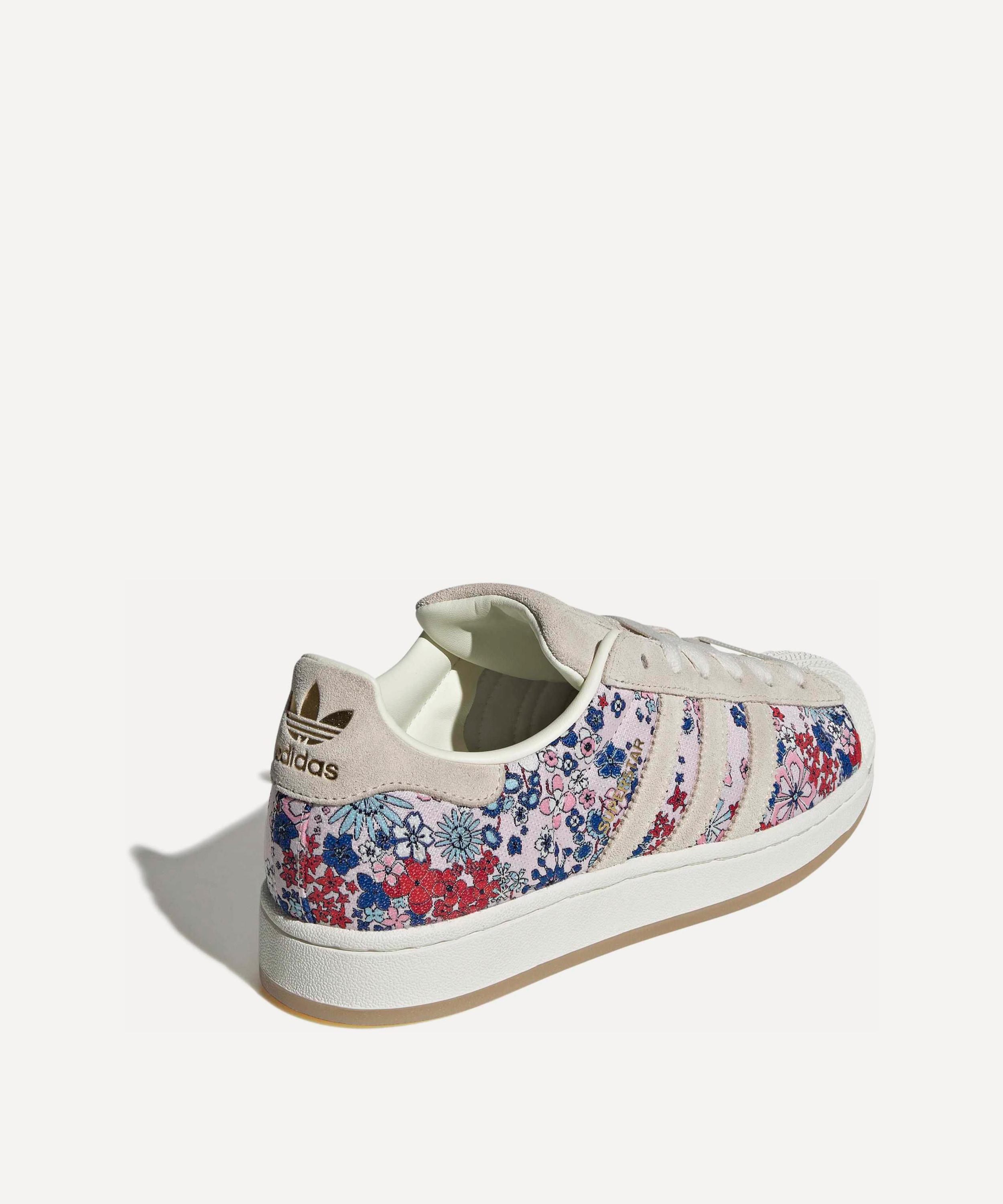 Adidas - x Liberty London Superstar II Shoes image number 3