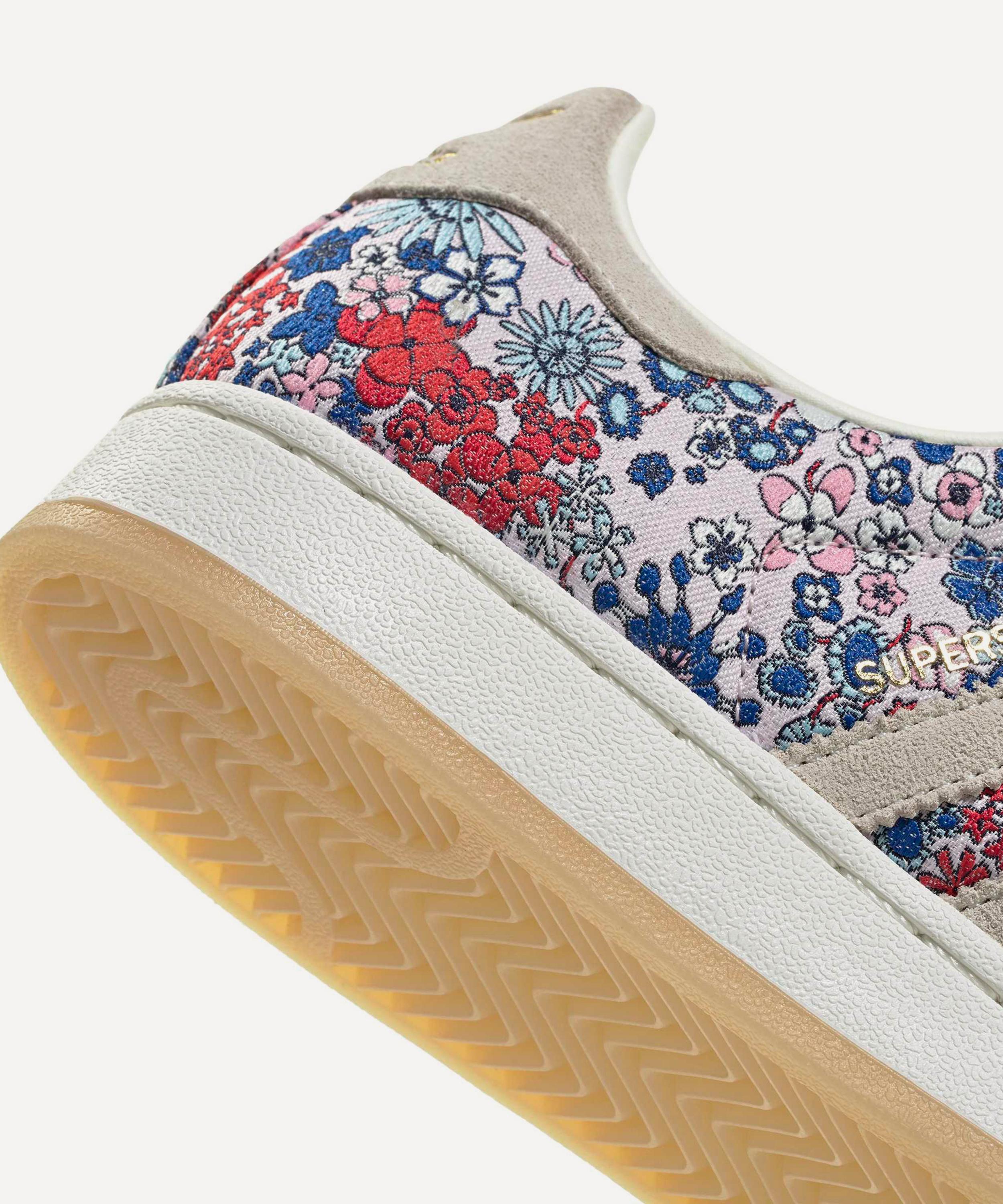 Adidas - x Liberty London Superstar II Shoes image number 5