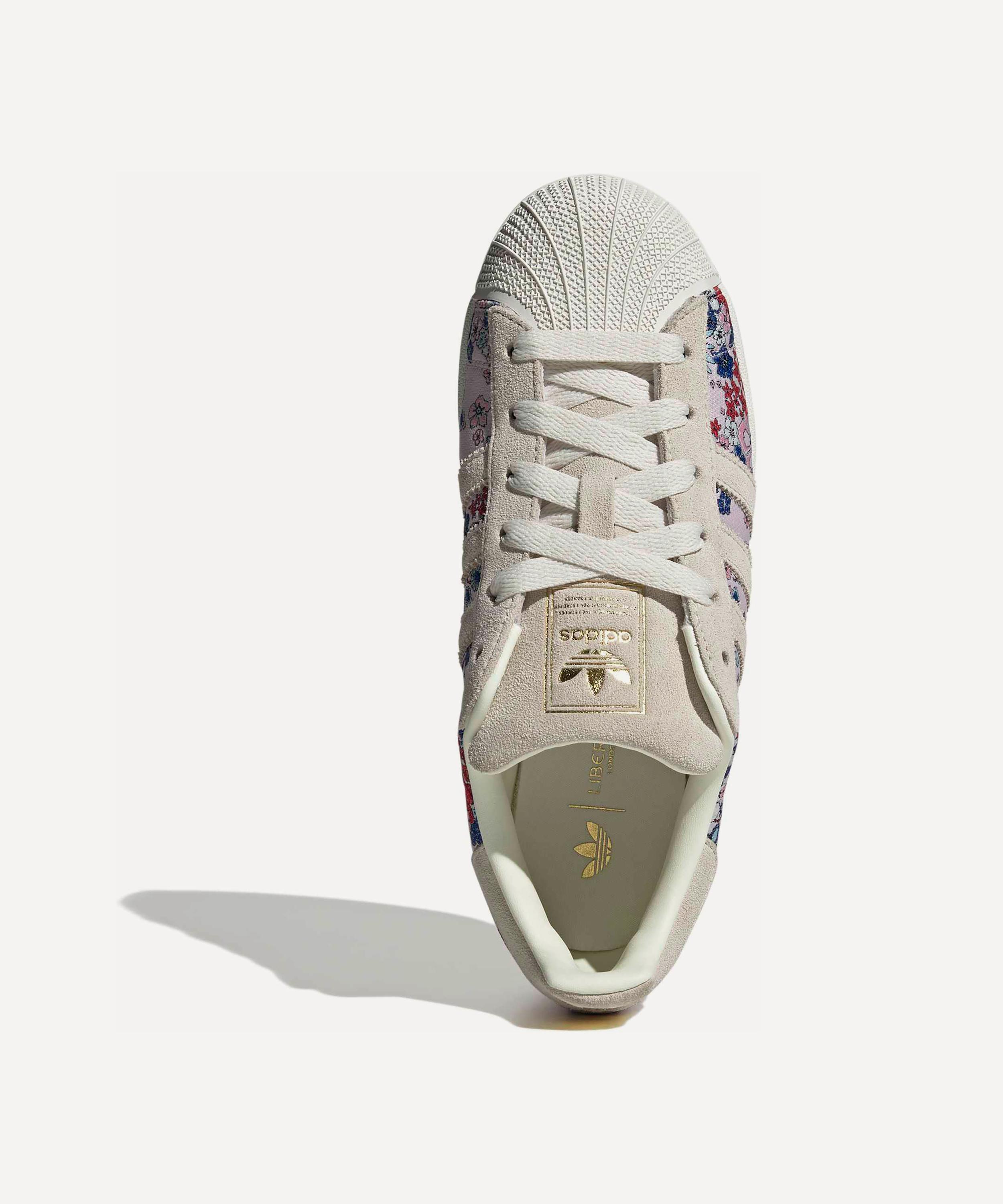 Adidas - x Liberty London Superstar II Shoes image number 6