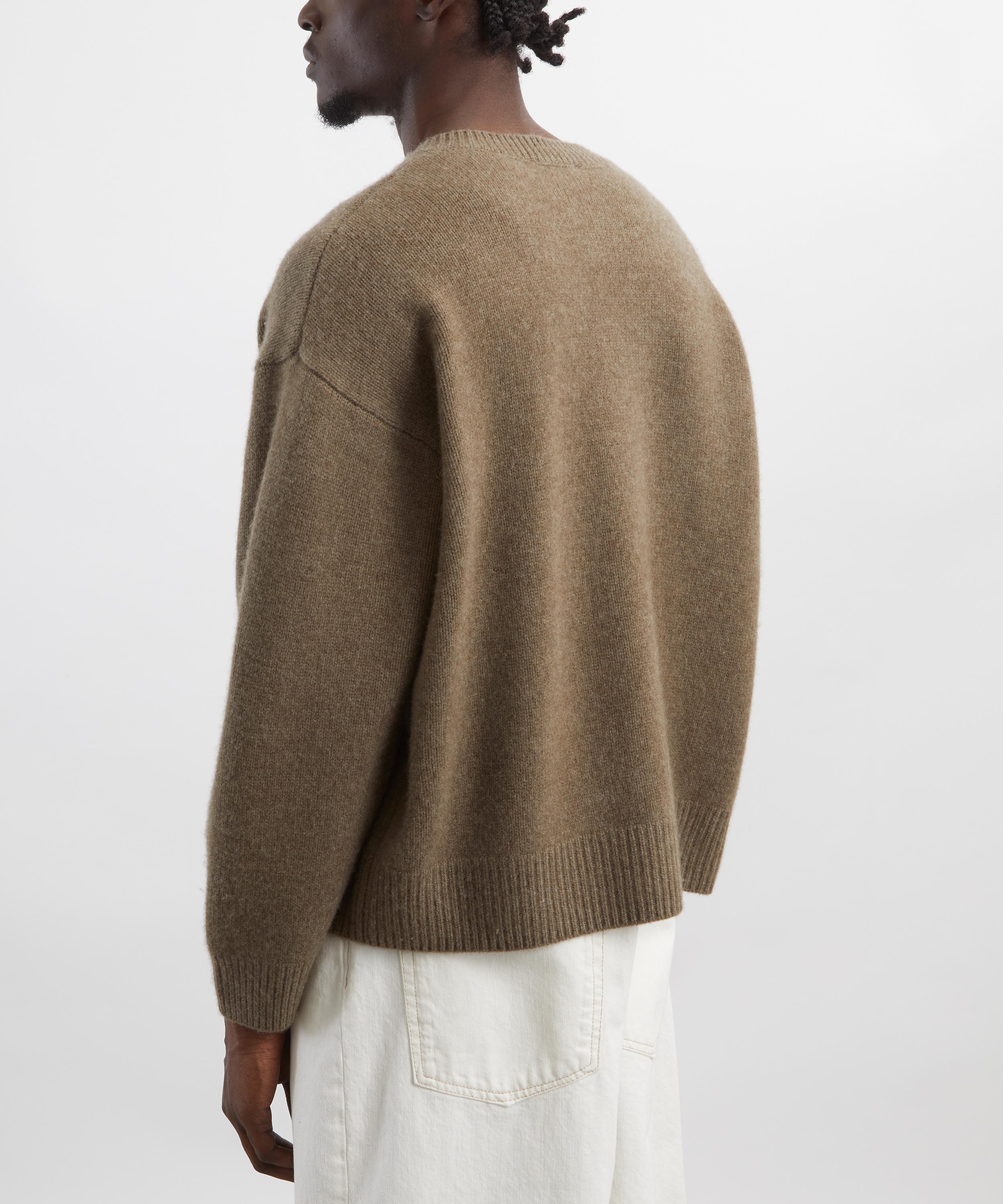 Frame - Brushed Cashmere V-neck Jumper image number 3
