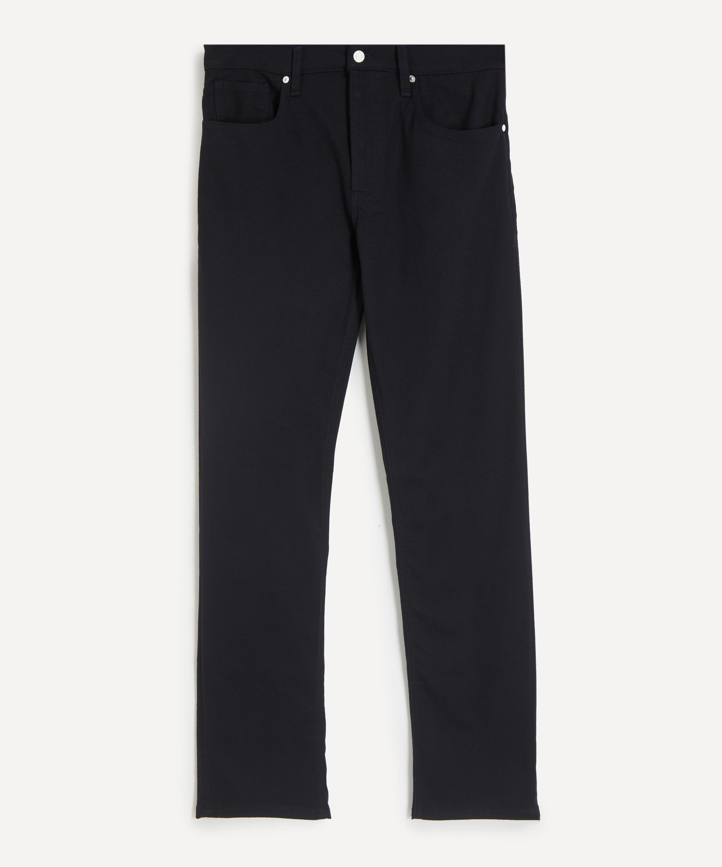 Frame - Modern Straight Stretch Twill Jeans in Dark Navy&nbsp;