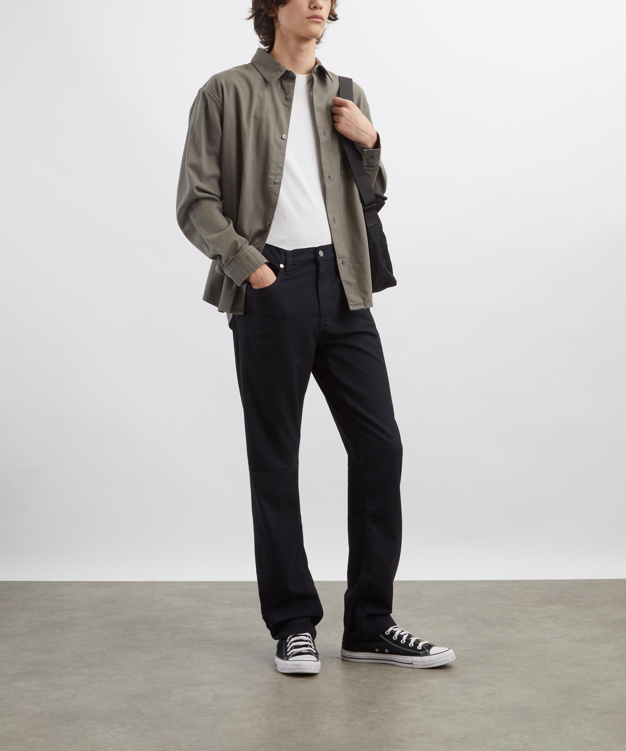 Frame - Modern Straight Stretch Twill Jeans in Dark Navy&nbsp; image number 1