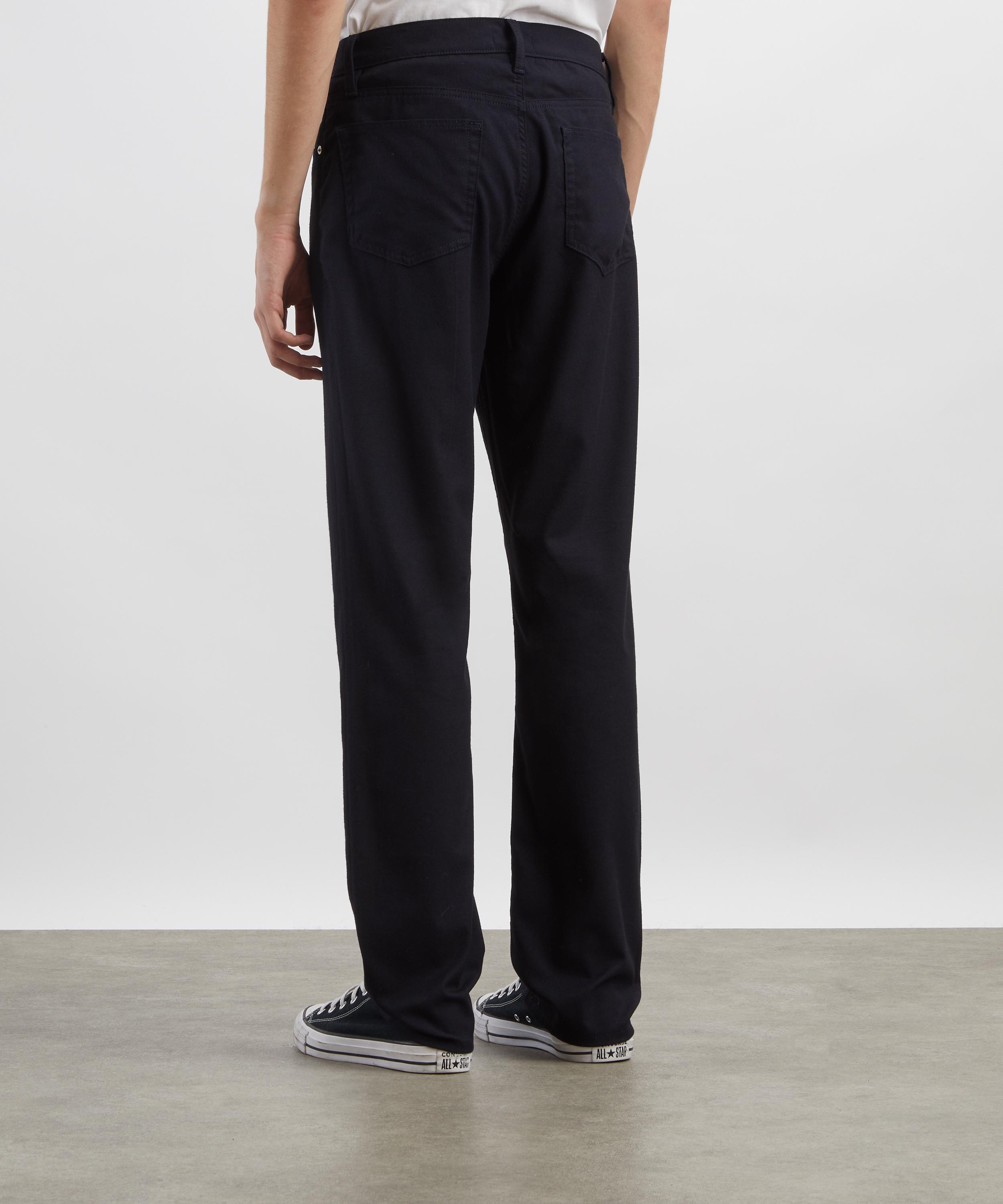 Frame - Modern Straight Stretch Twill Jeans in Dark Navy&nbsp; image number 3