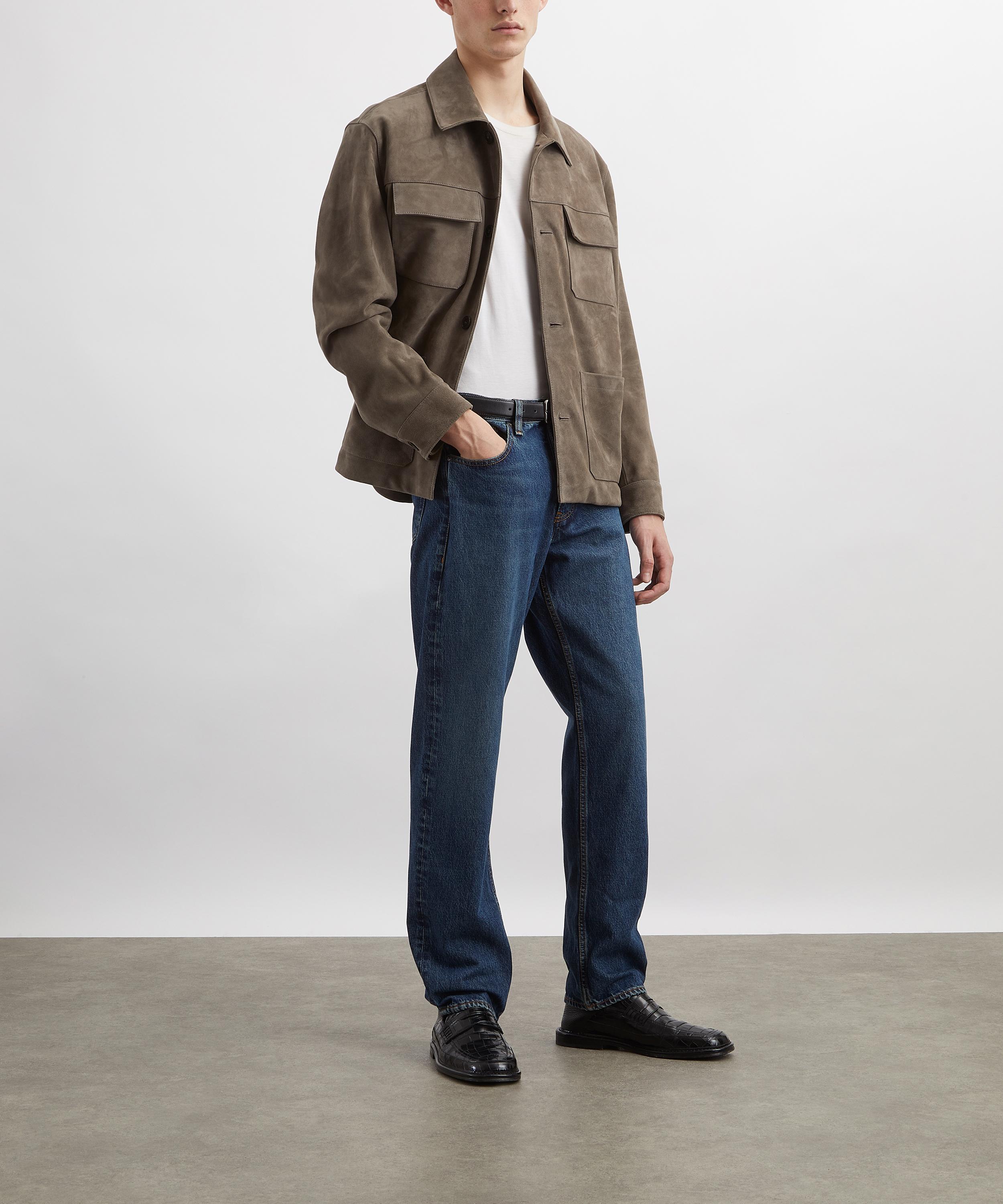 Frame - The Straight Jeans in Strike image number 1