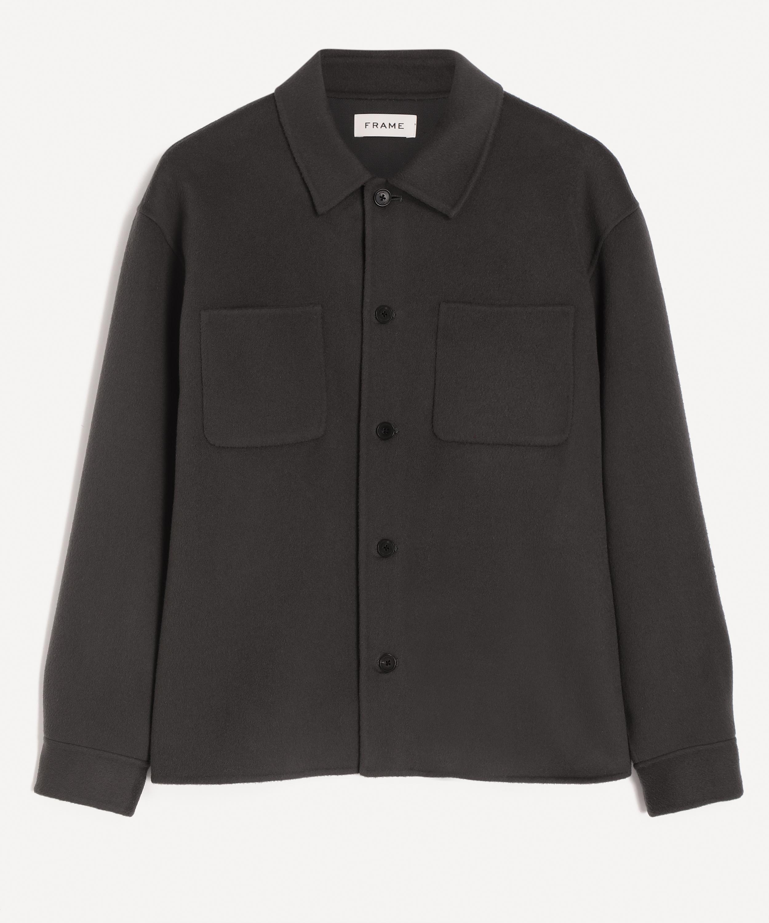 Frame - Double Face Wool Trucker Jacket image number 0