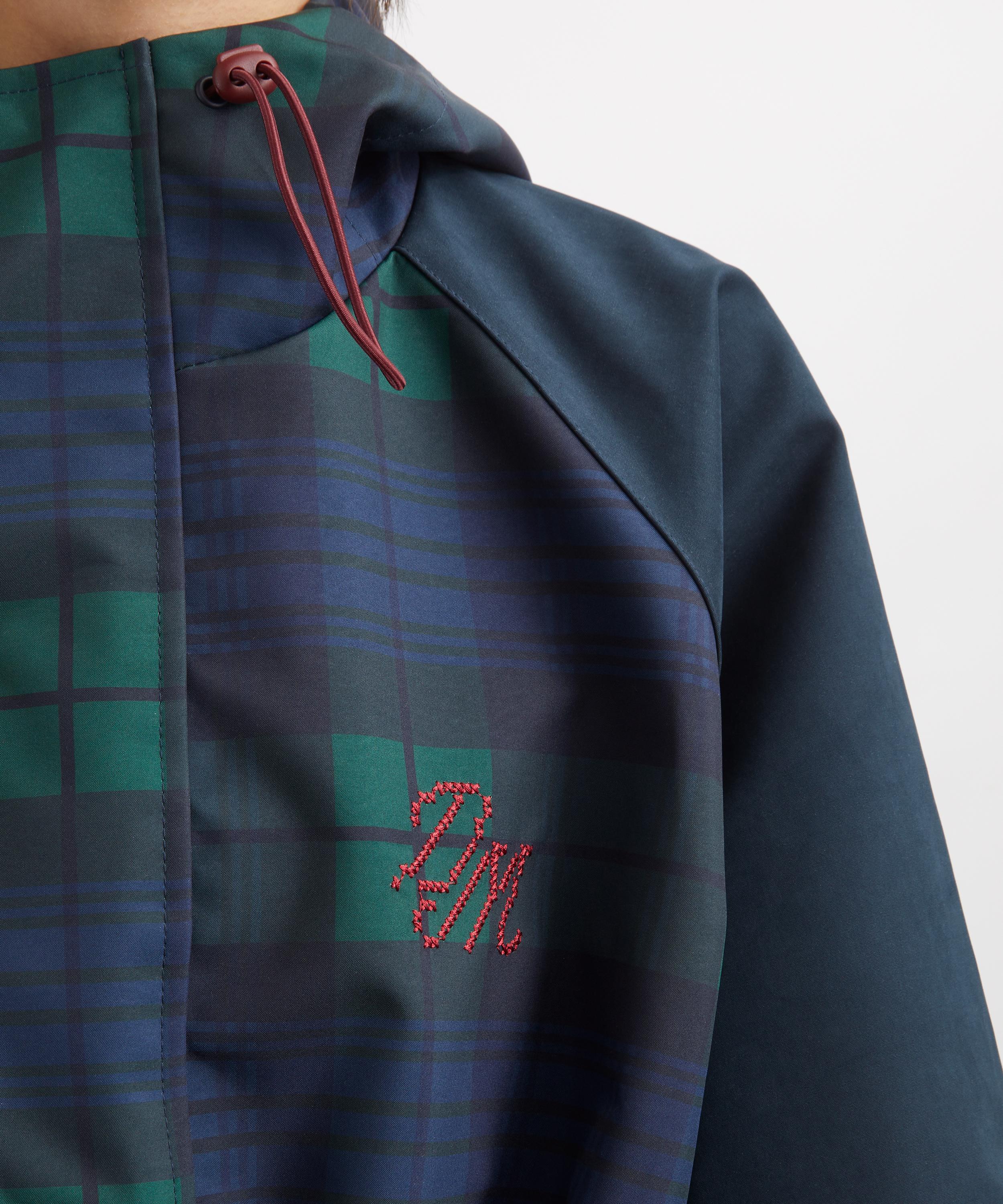 Damson Madder - Liu Shower-Proof Raincoat image number 4