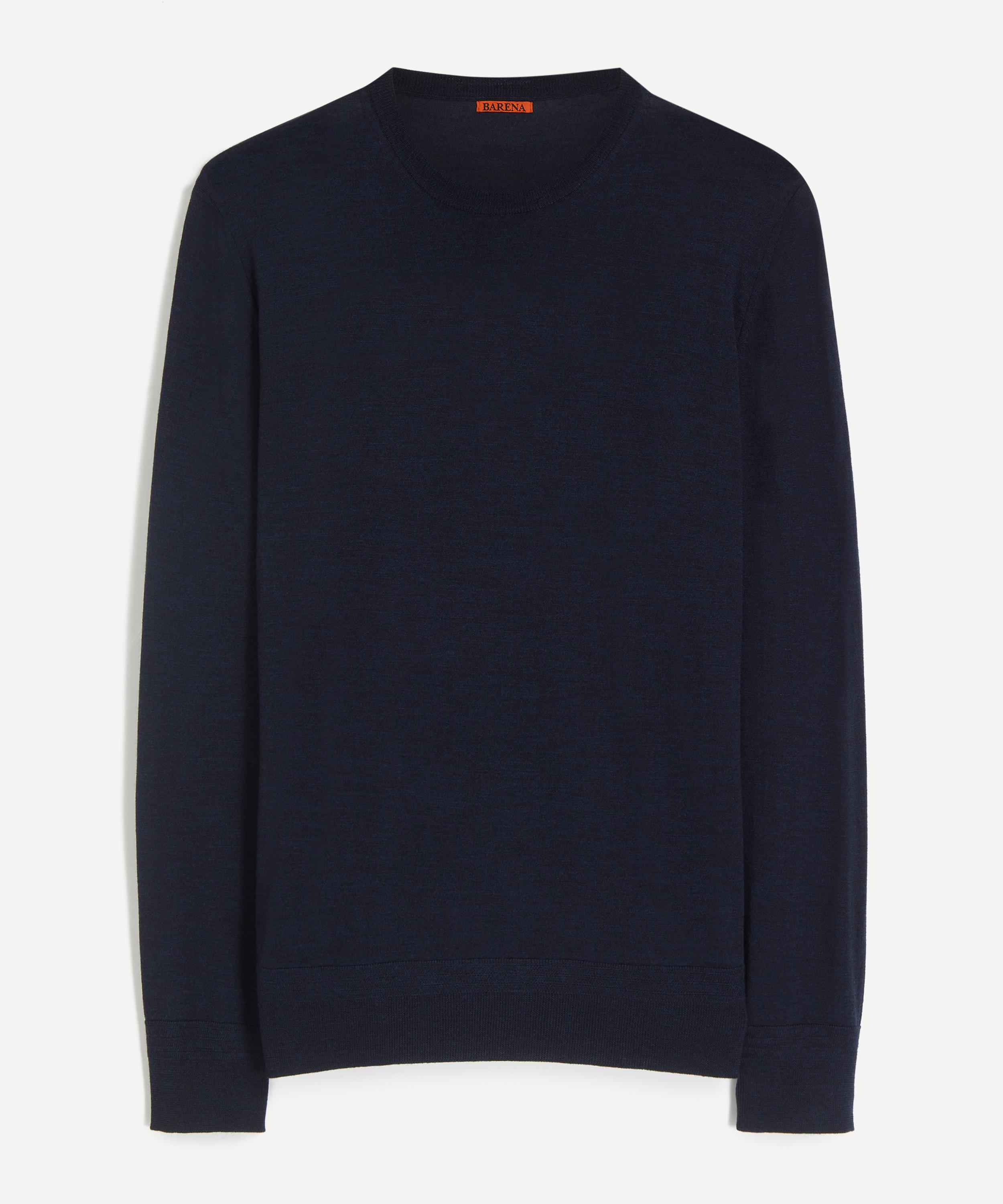Barena - Navy Ato Merino Wool Jumper