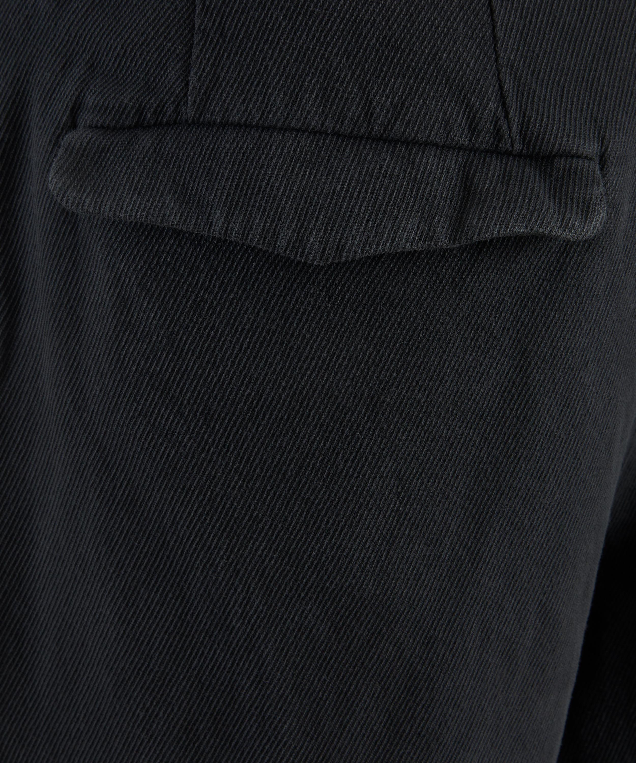 Barena - Black Masco Cotton-Linen Trousers image number 4