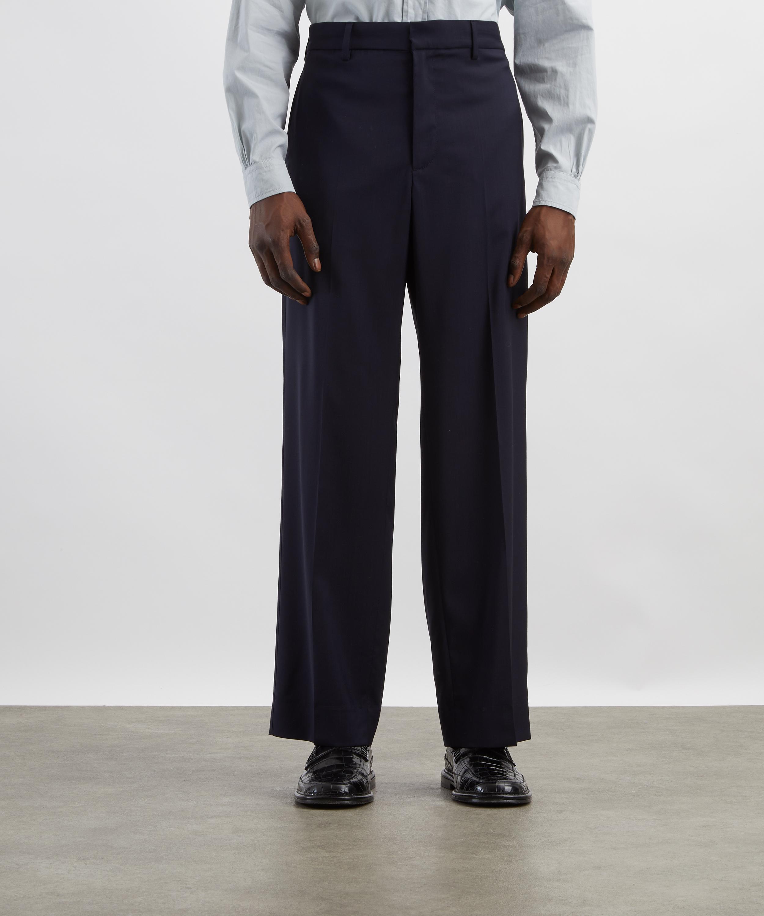 Barena - Delfo Navy Wool Trousers image number 2