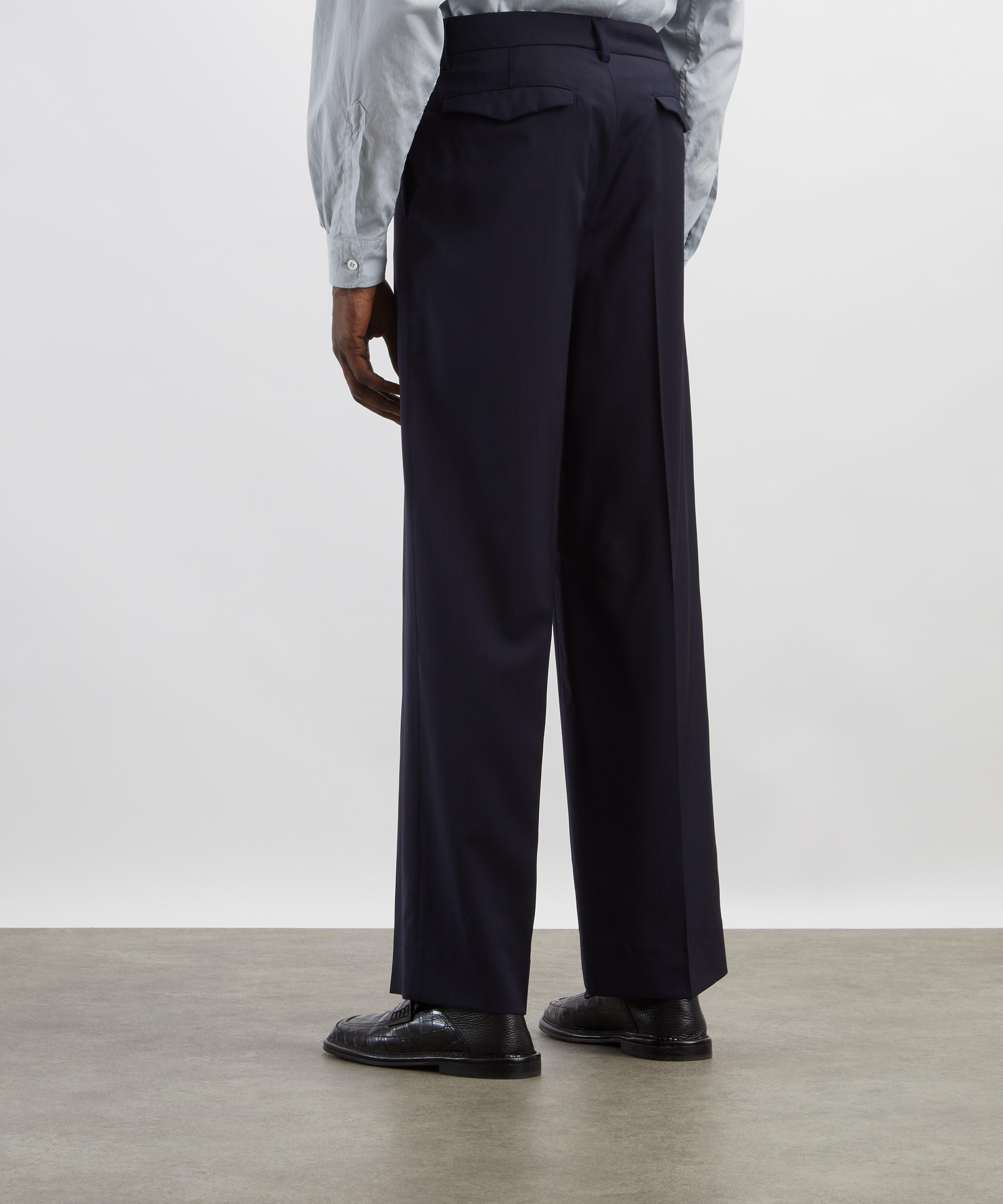 Barena - Delfo Navy Wool Trousers image number 3