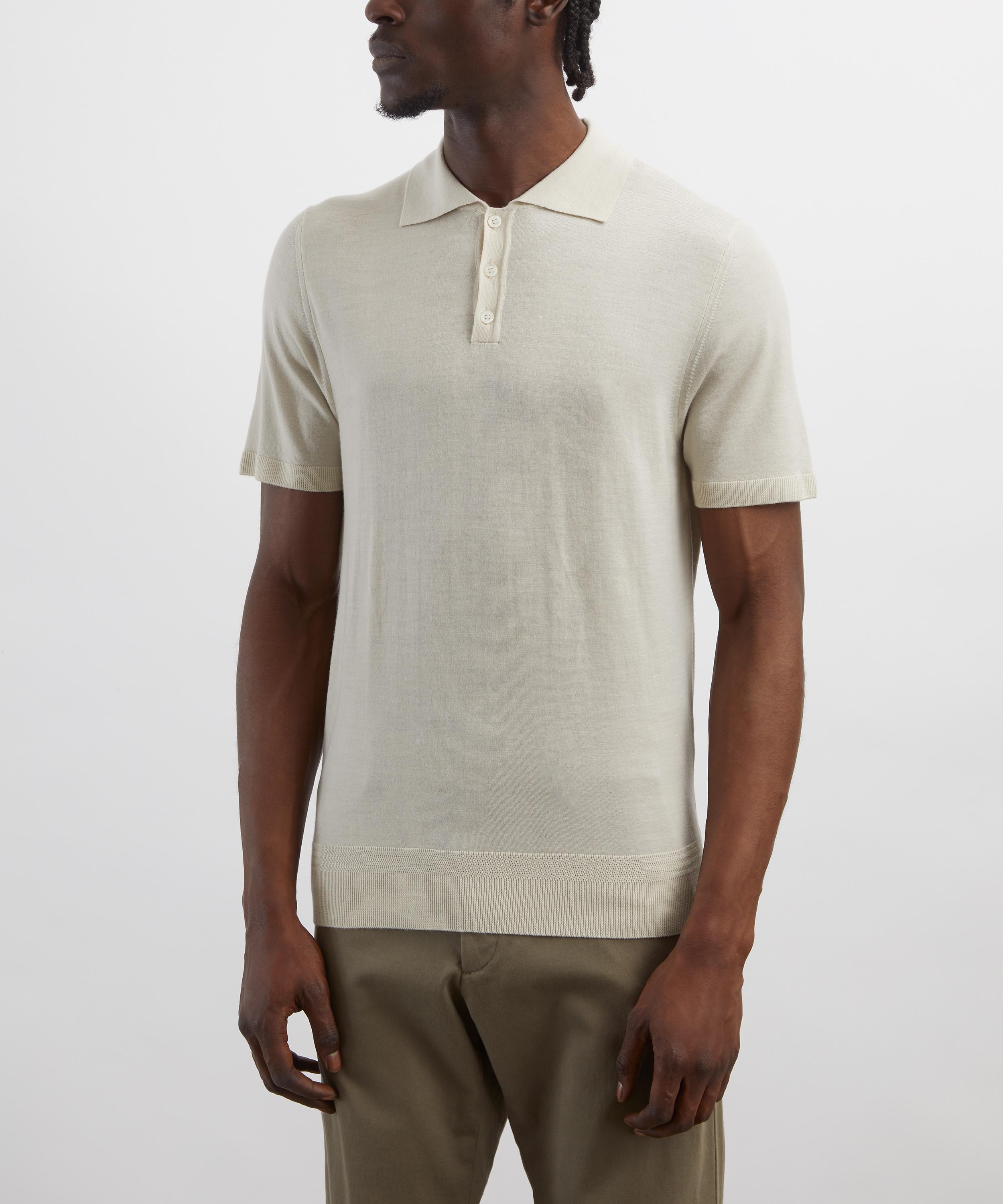 Barena - Marco Merino Wool Short-Sleeve Polo&nbsp; image number 2