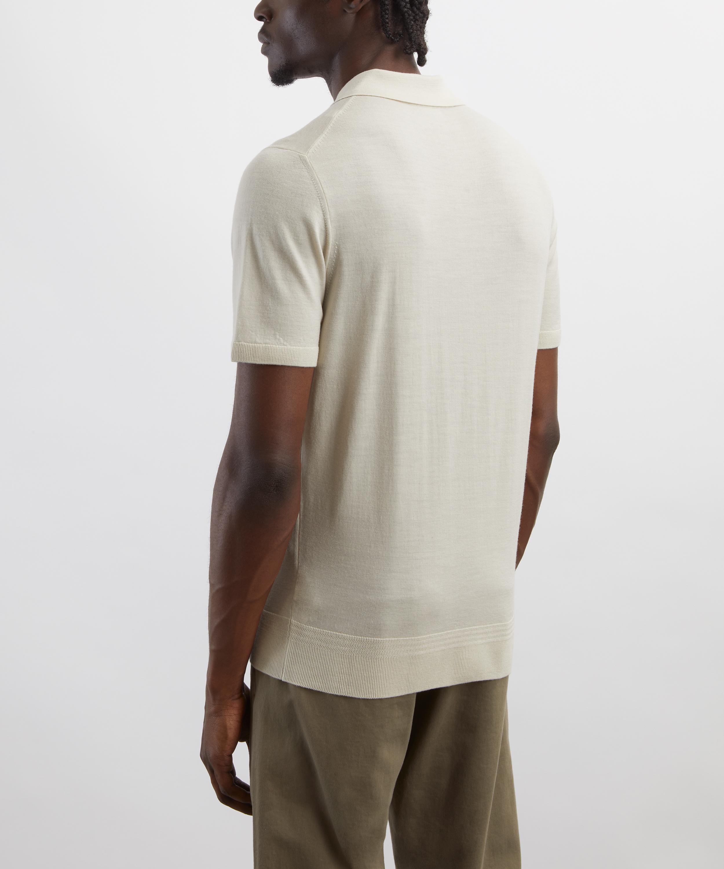 Barena - Marco Merino Wool Short-Sleeve Polo&nbsp; image number 3
