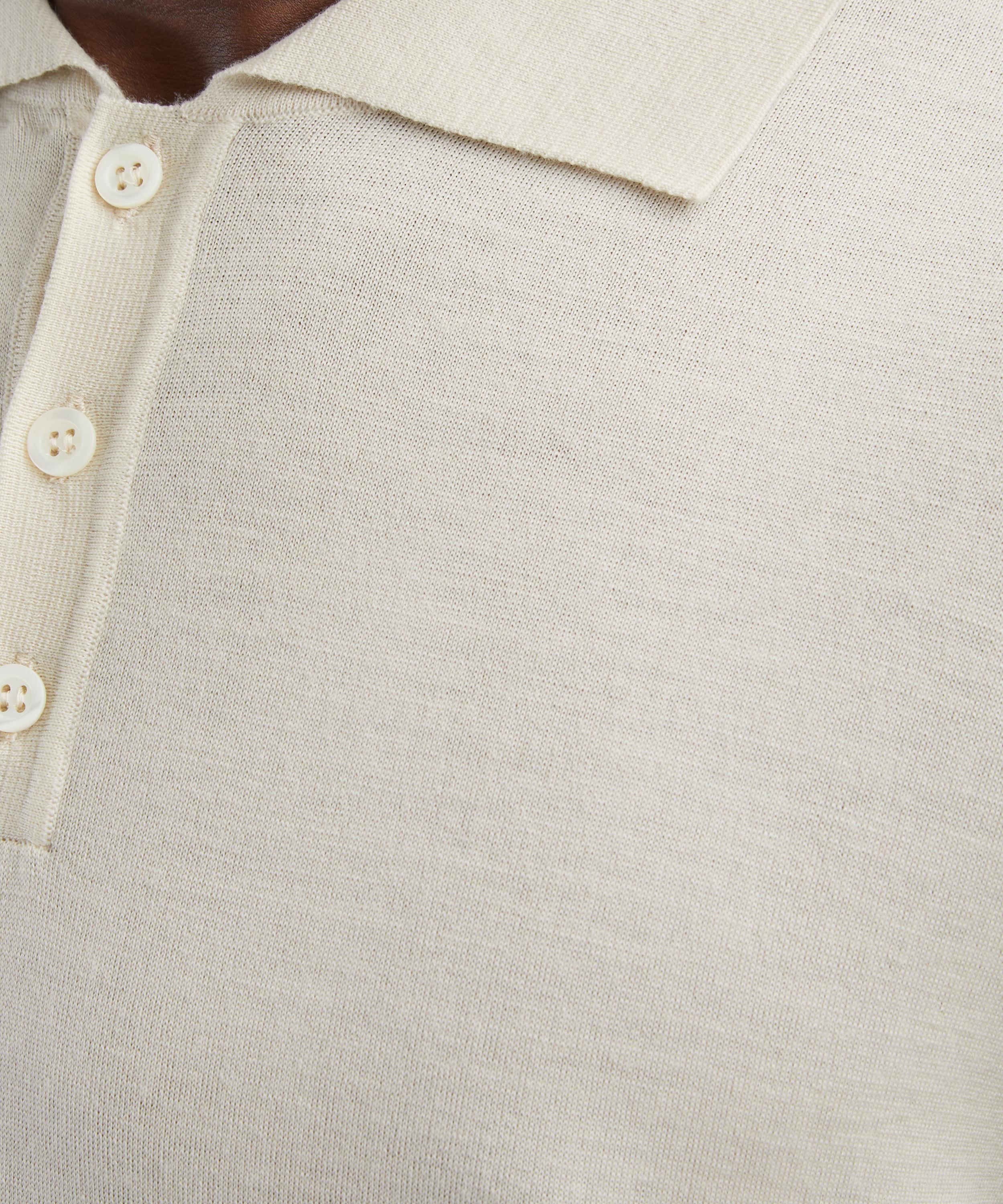 Barena - Marco Merino Wool Short-Sleeve Polo&nbsp; image number 4