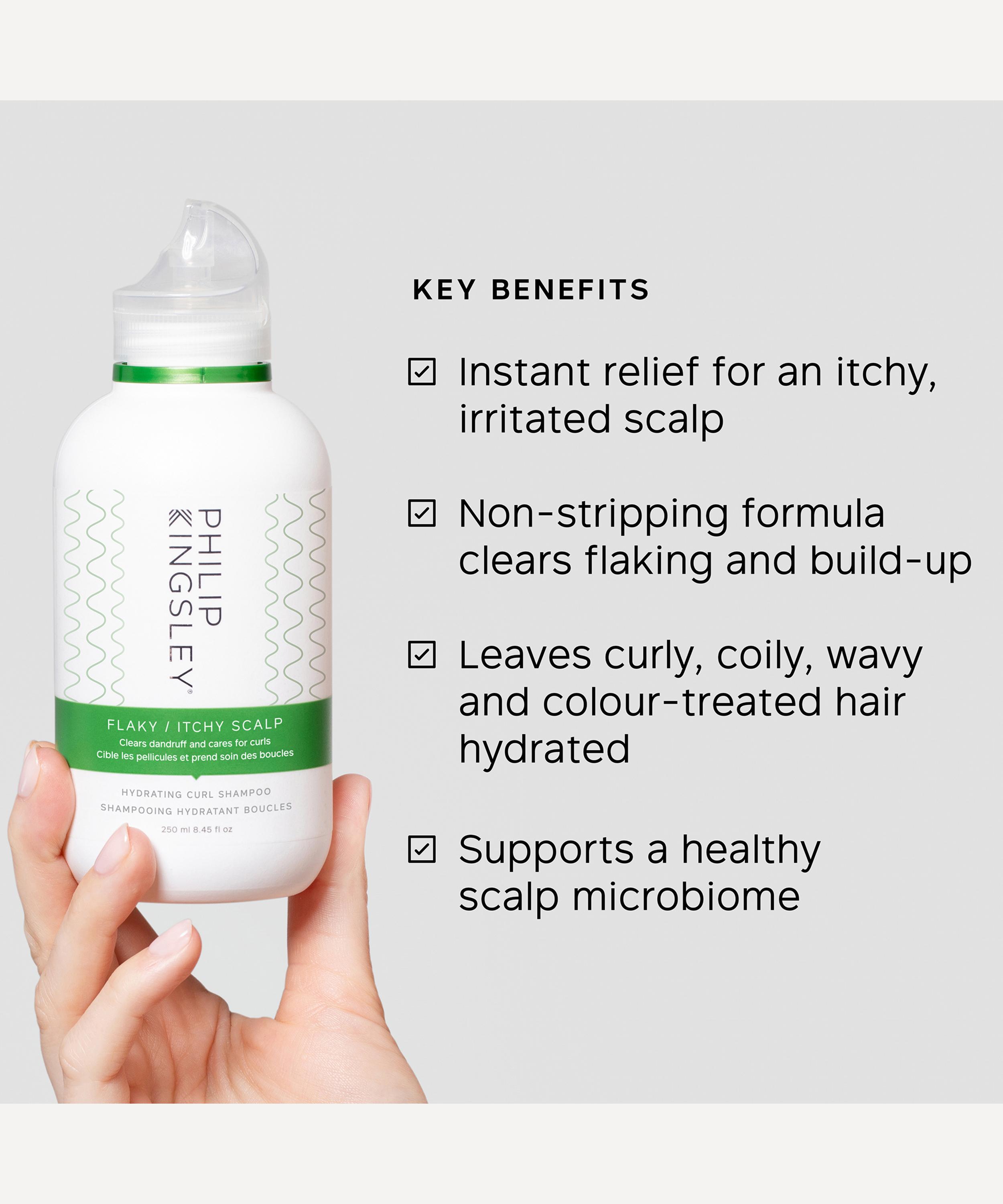 Philip Kingsley - Flaky Itchy Scalp Hydrating Curl Anti-Dandruff Shampoo 250ml image number 1