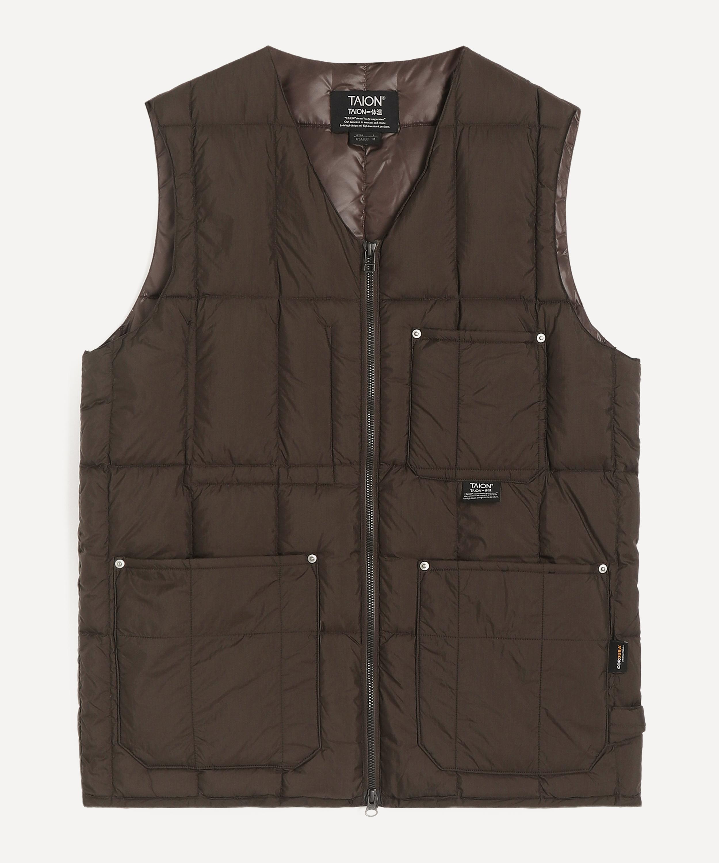 TAION - Work V-Neck Down Vest