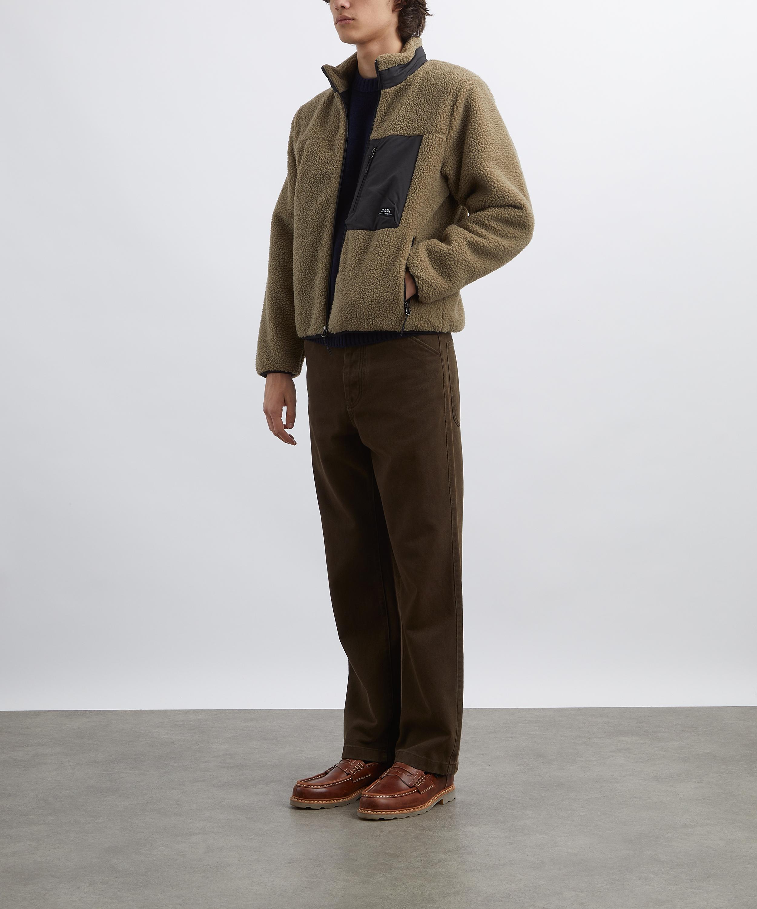 TAION - Mountain Boa Hooded Fleece Jacket image number 1