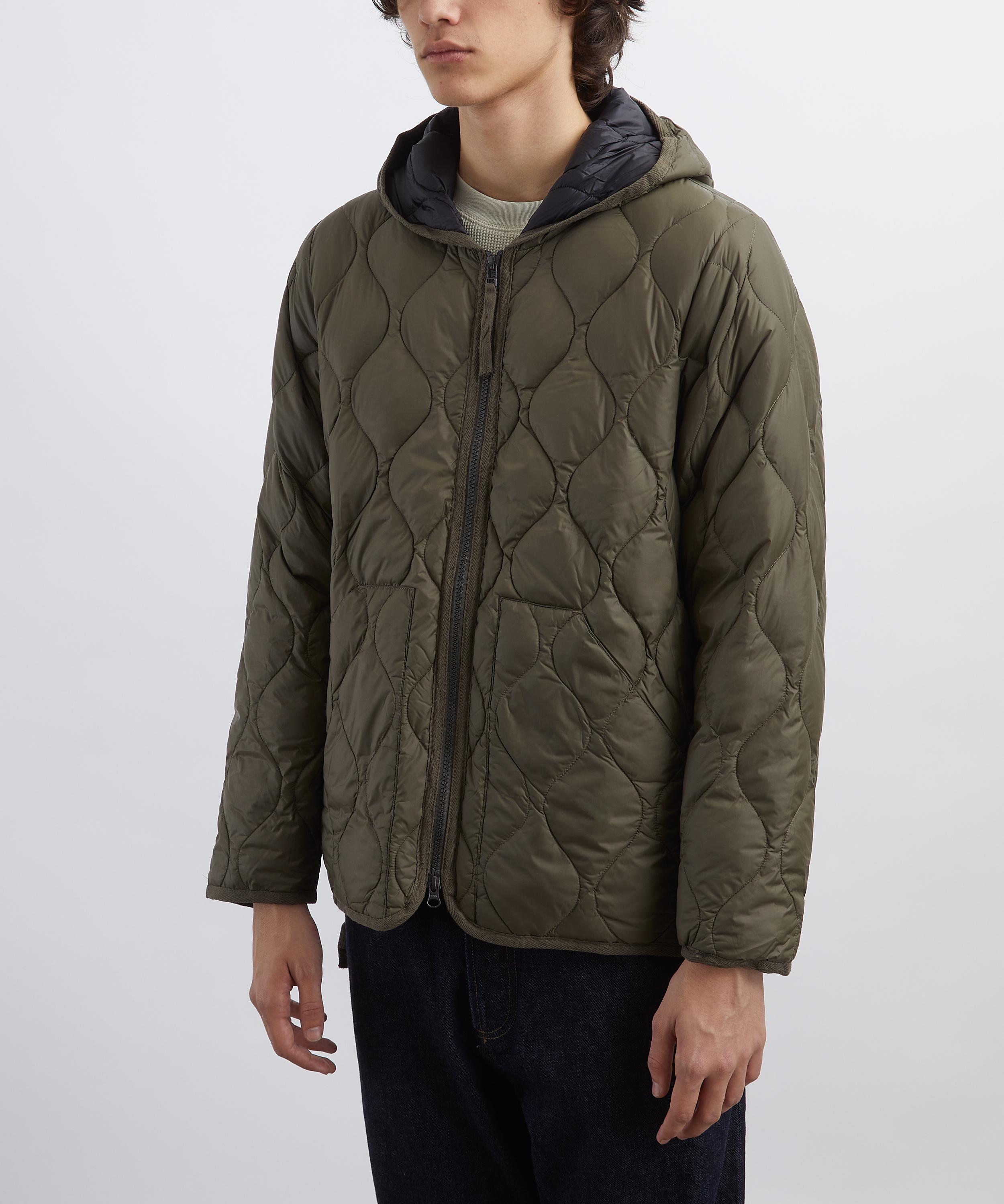 TAION - Military Hooded Zip Down Jacket image number 2