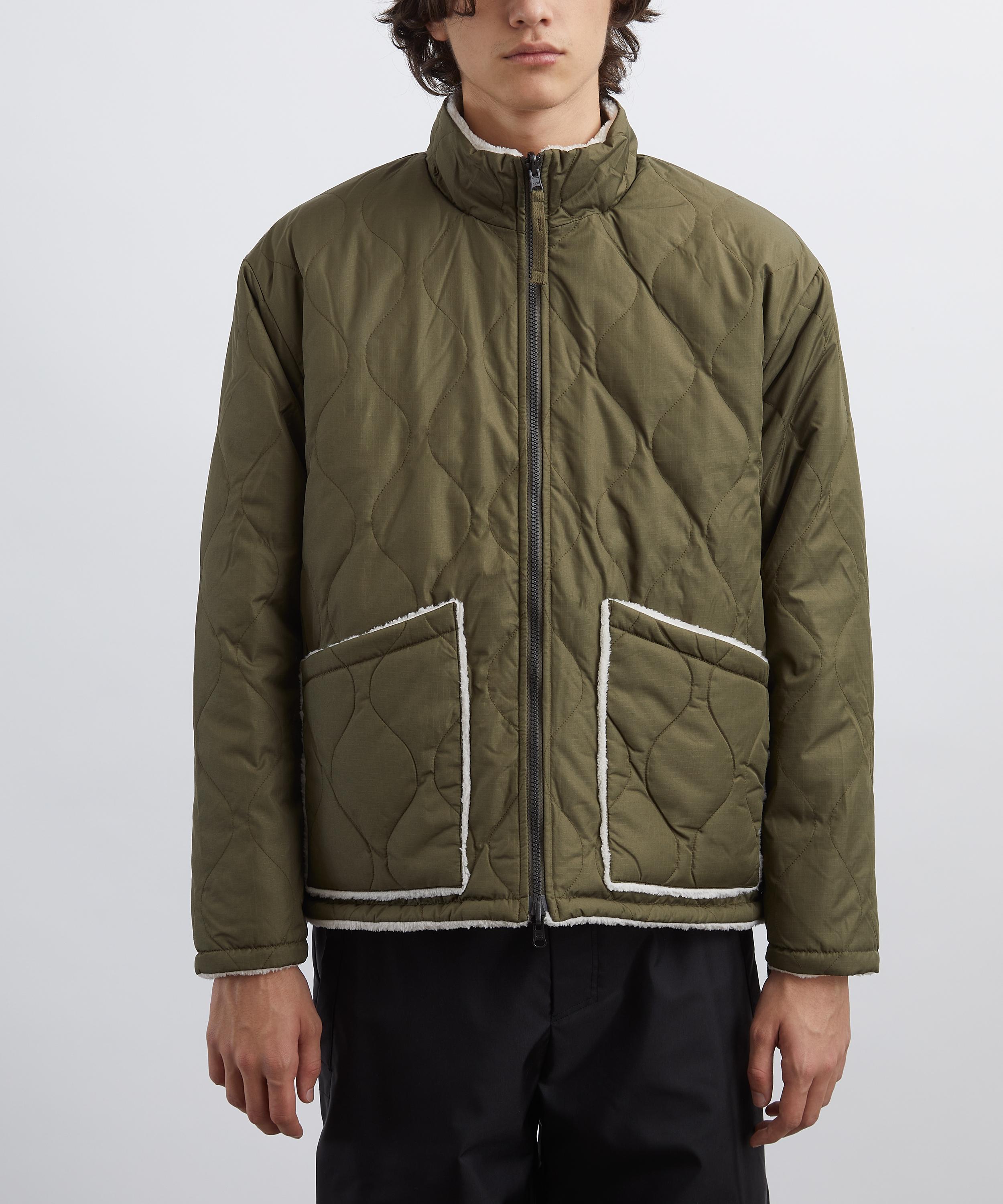 TAION - Military Reversible Down Boa Hi-Neck Jacket image number 2