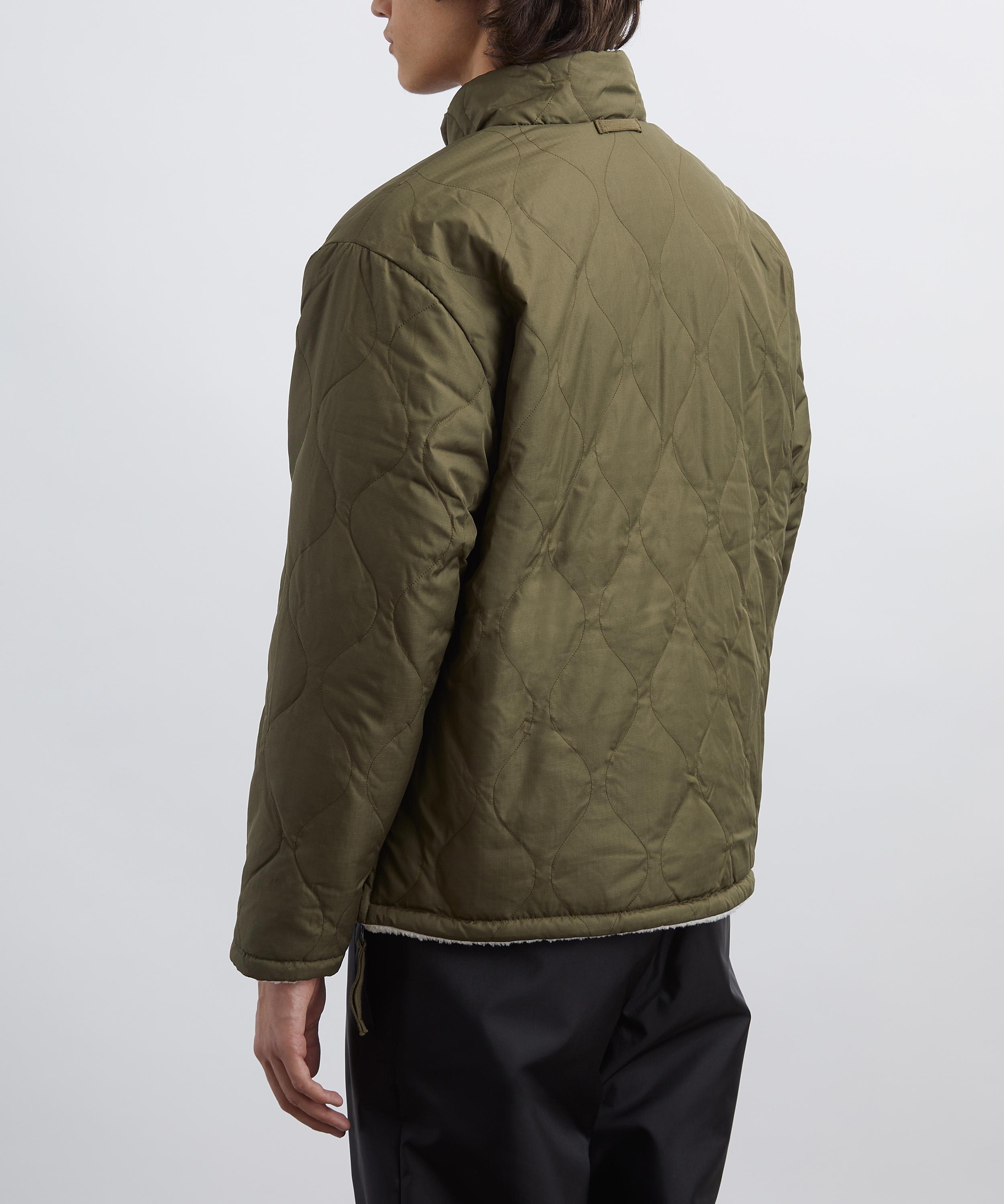 TAION - Military Reversible Down Boa Hi-Neck Jacket image number 3