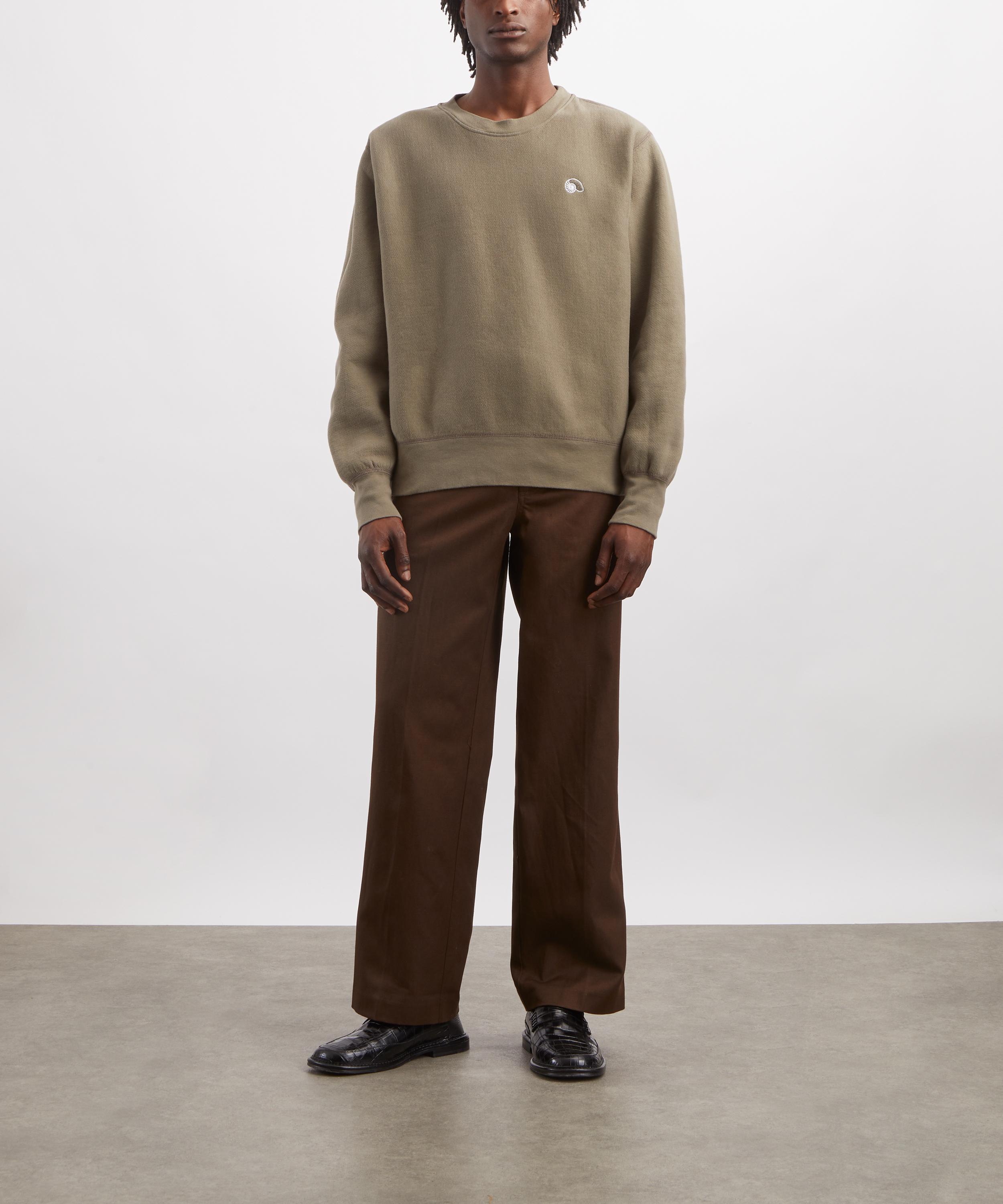 Aaron Levine - Cotton-Linen Workwear Trousers image number 1