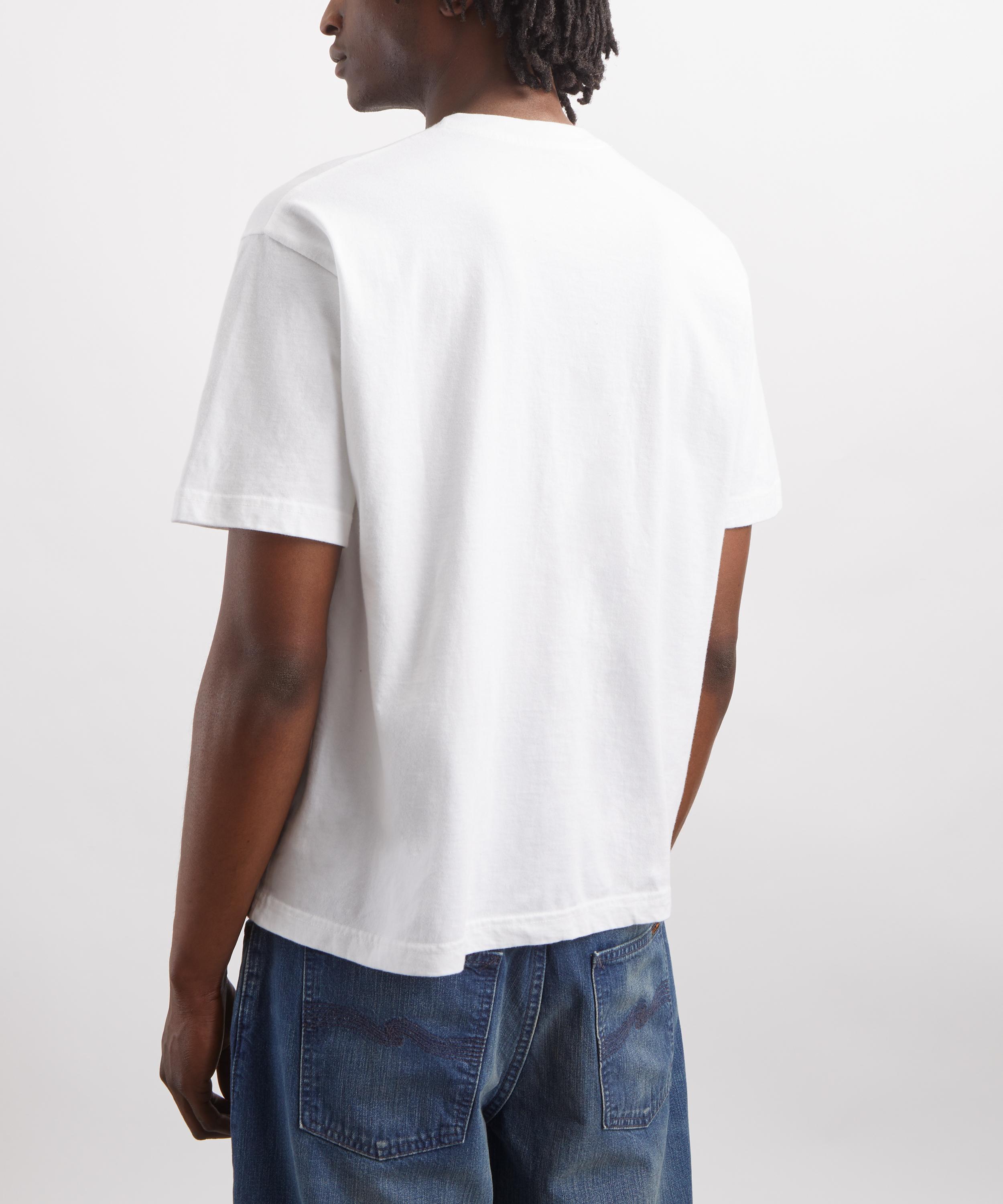 Aaron Levine - White Boxy Pocket T-Shirt image number 3