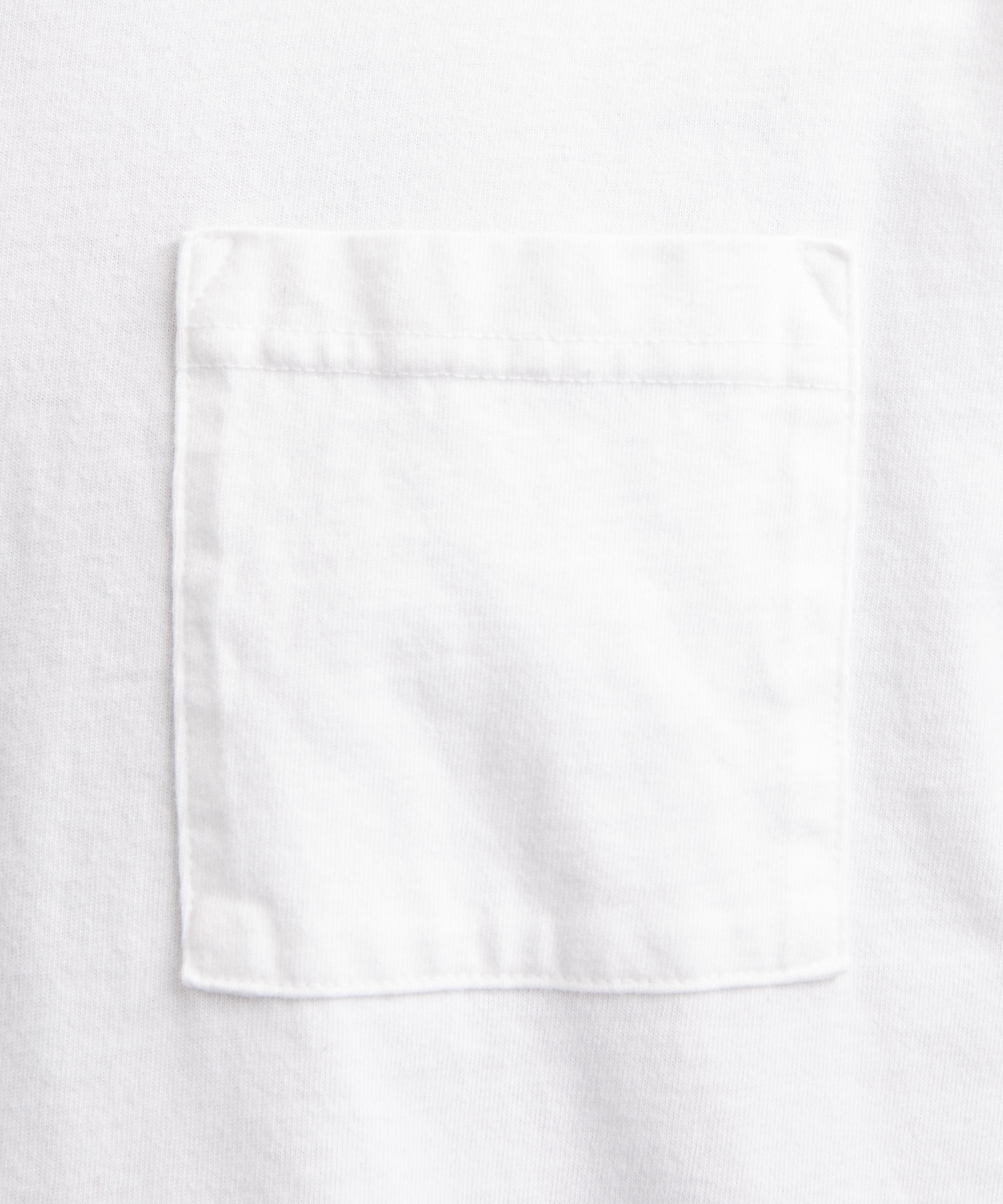 Aaron Levine - White Boxy Pocket T-Shirt image number 4