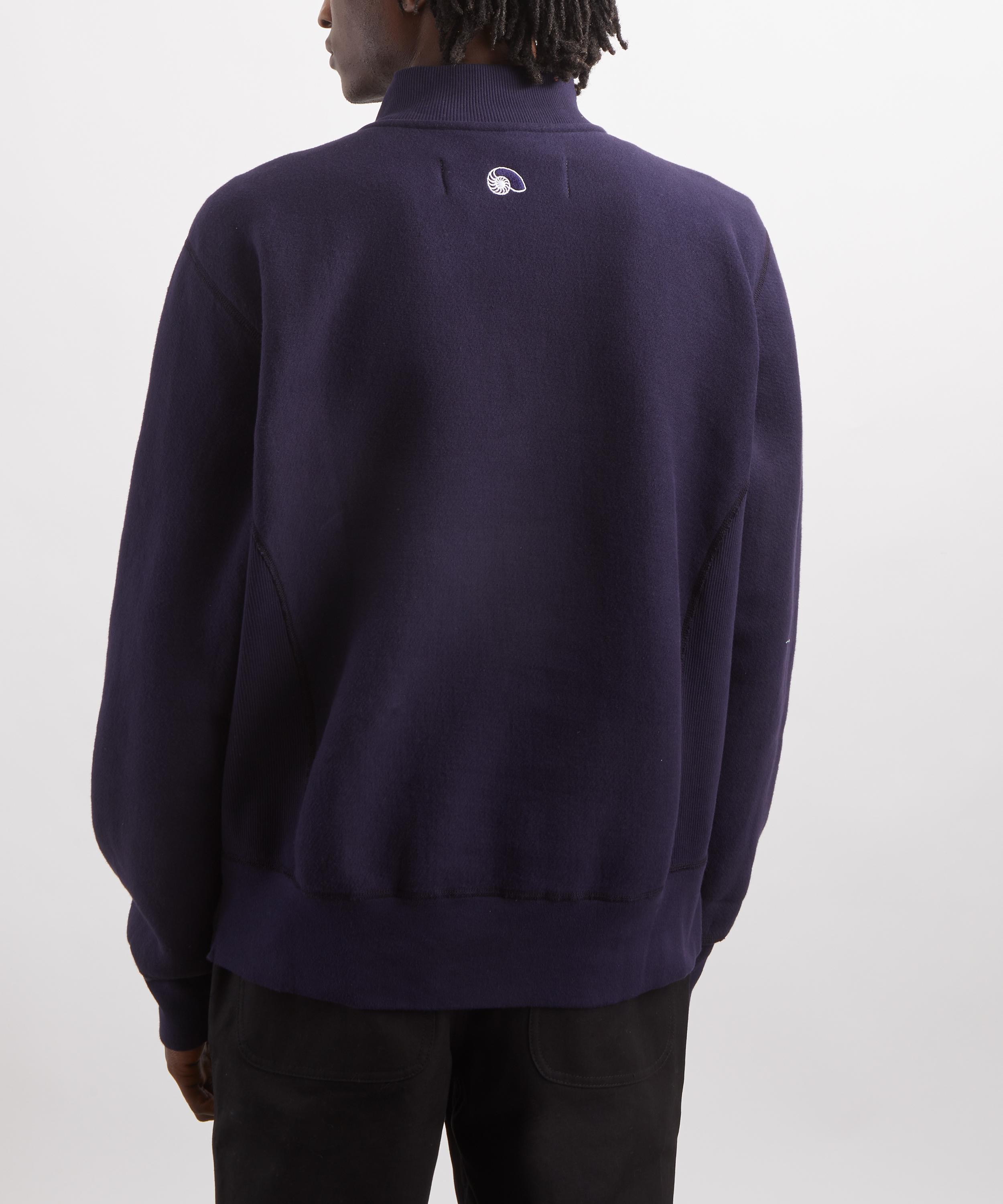 Aaron Levine - Navy Half-Zip Sweatshirt image number 3