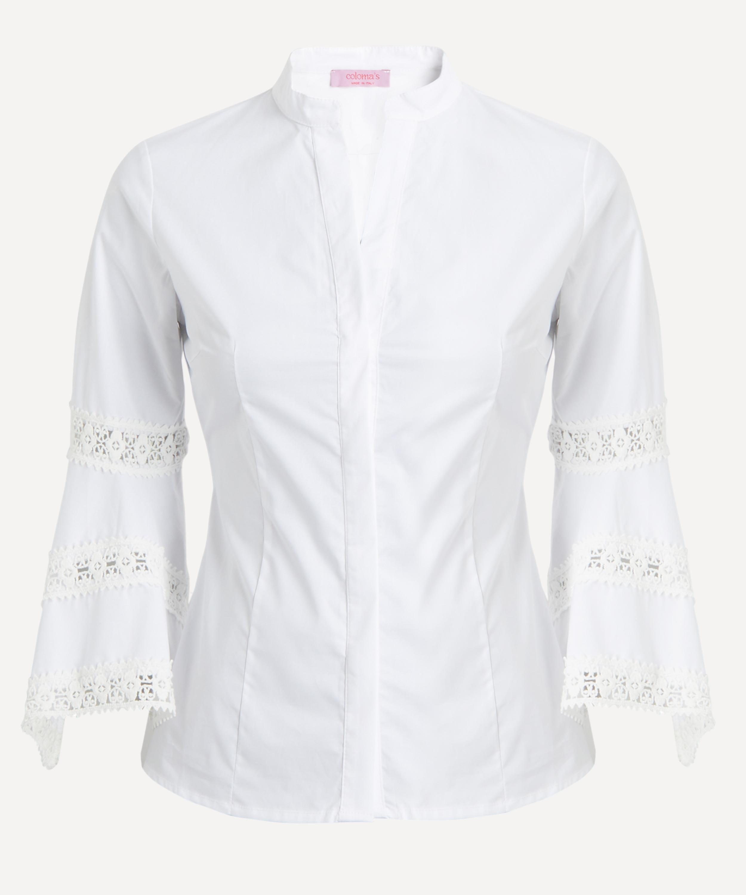 Coloma's - Isabelilla White Cotton Shirt