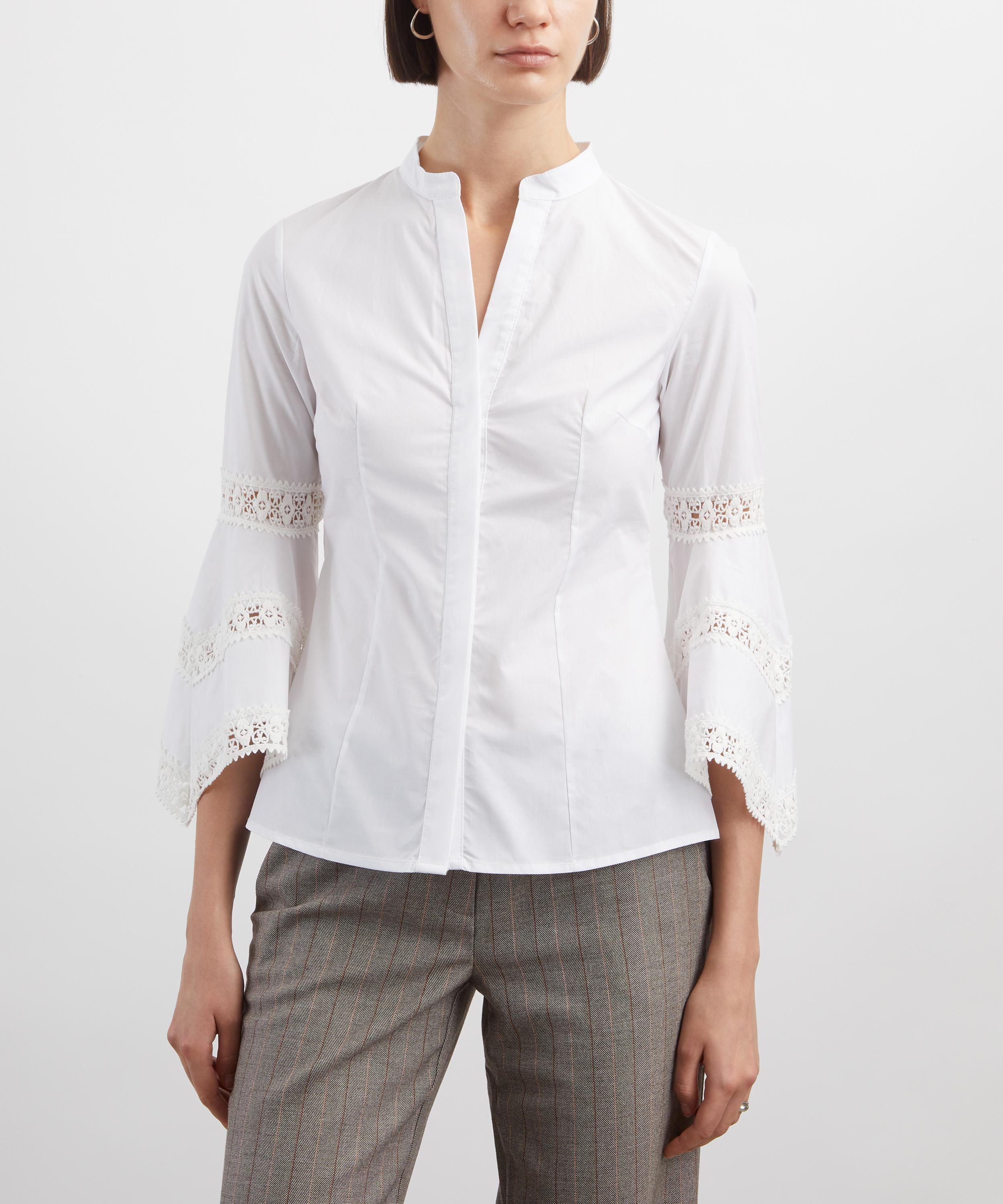 Coloma's - Isabelilla White Cotton Shirt image number 2