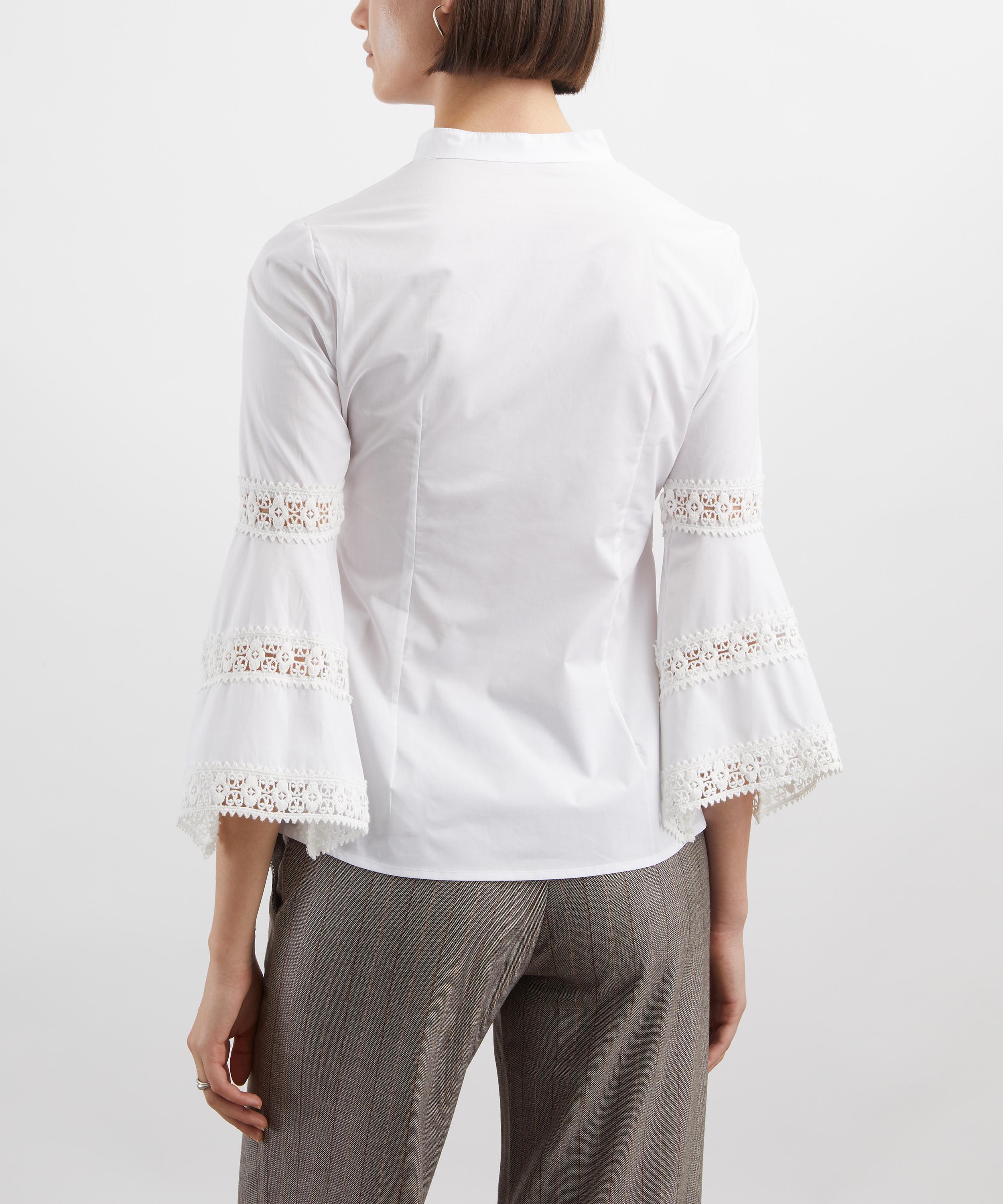 Coloma's - Isabelilla White Cotton Shirt image number 3