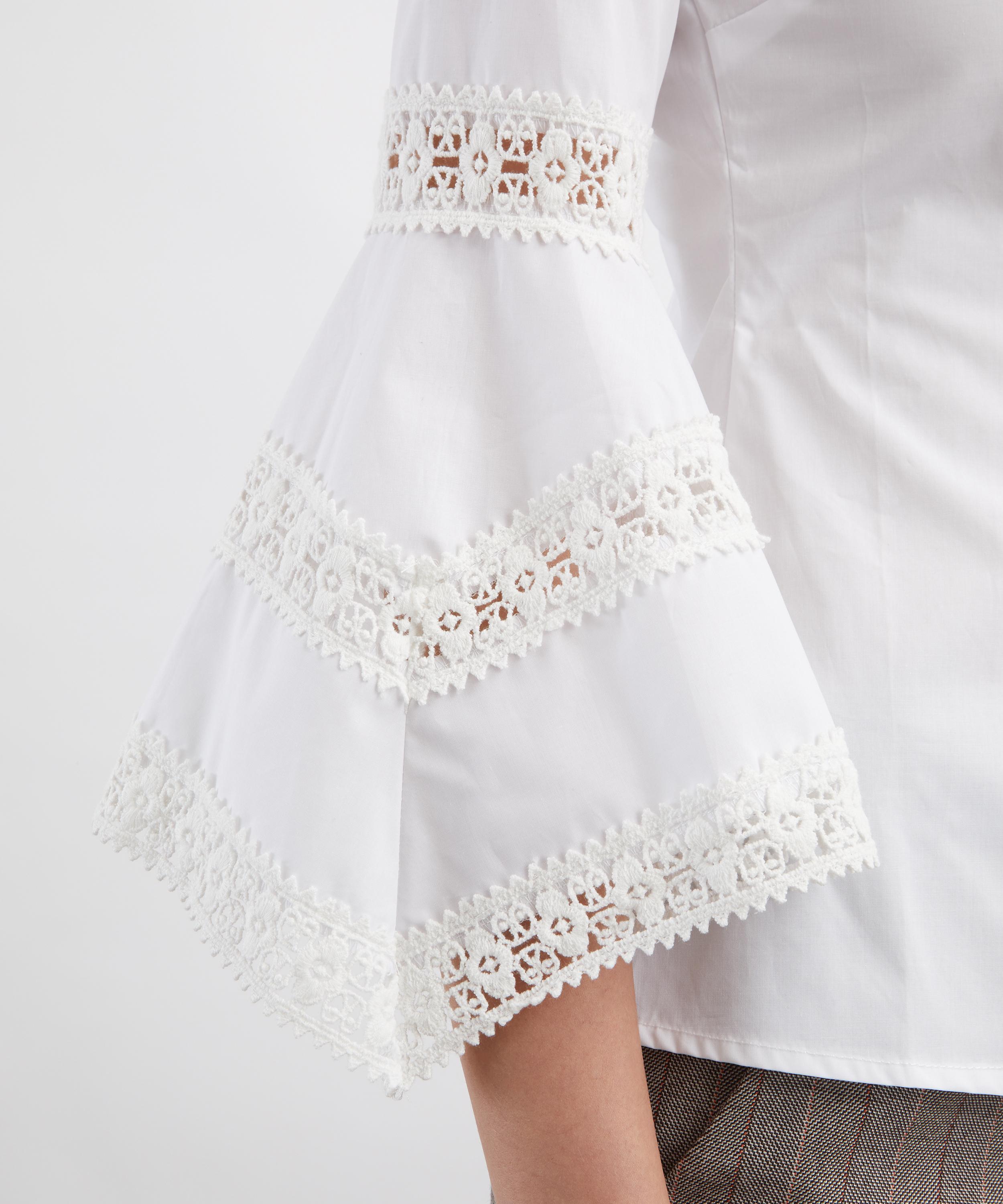 Coloma's - Isabelilla White Cotton Shirt image number 4