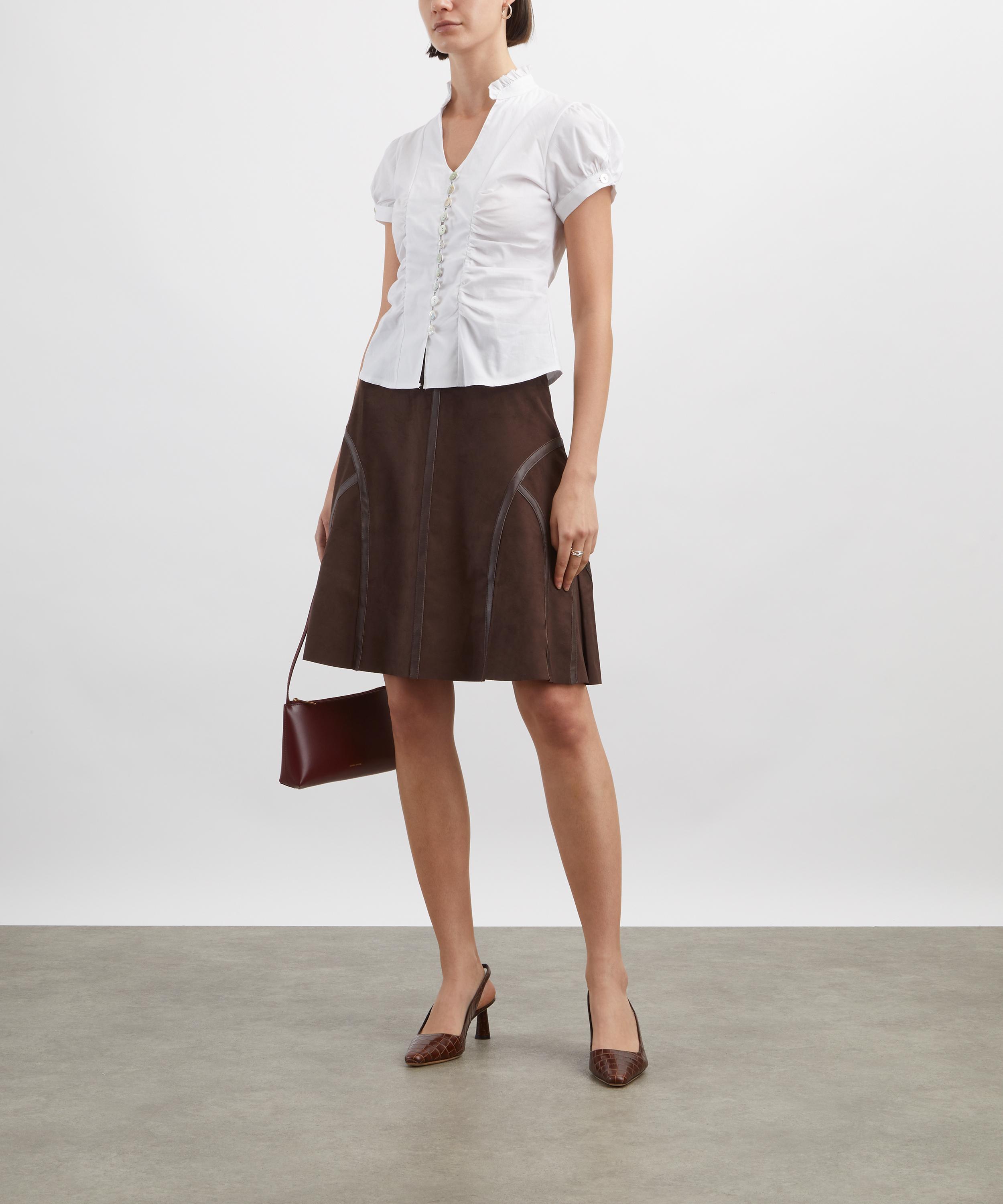 Coloma's - Paloma White Cotton Shirt image number 1