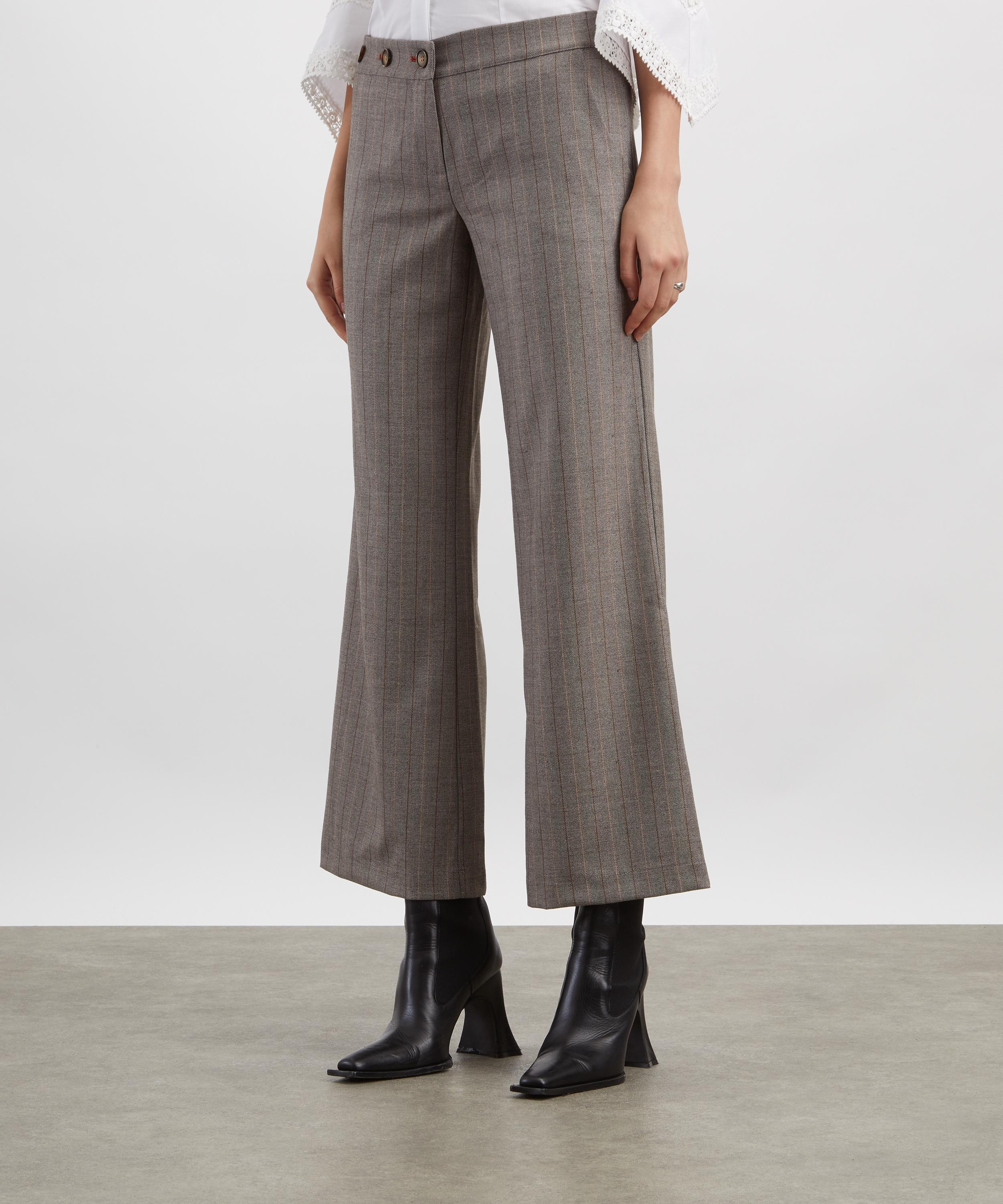 Coloma's - Pilar Pinstripe Trousers image number 2