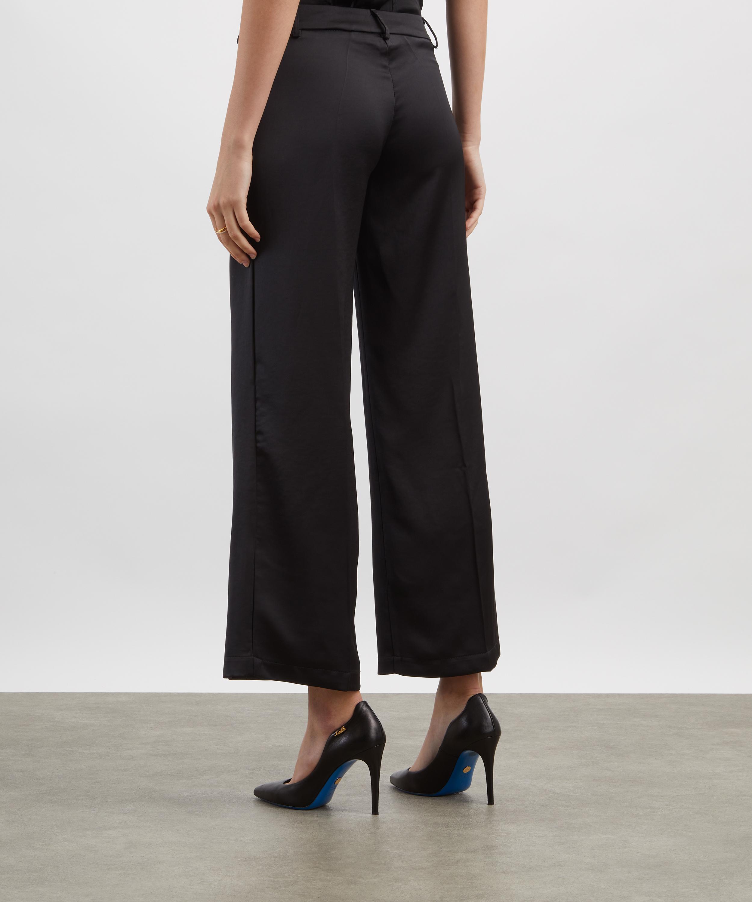 Coloma's - Lavi Black Wide-Leg Trousers image number 3